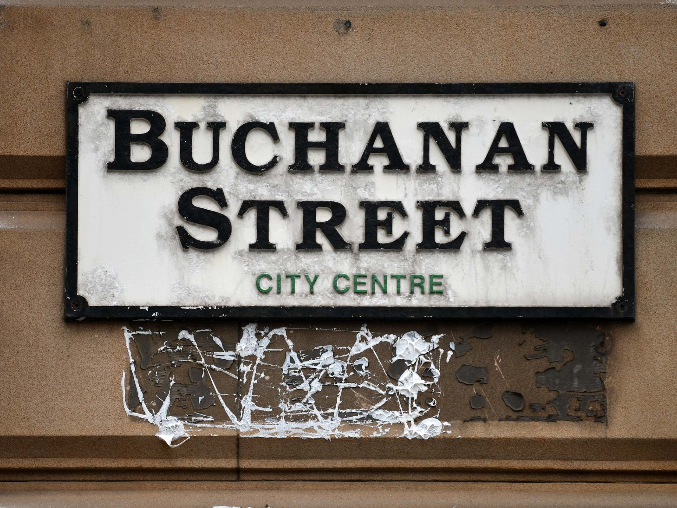 Buchanan Street in Glasgow, just one of the many streets linked to slave owners