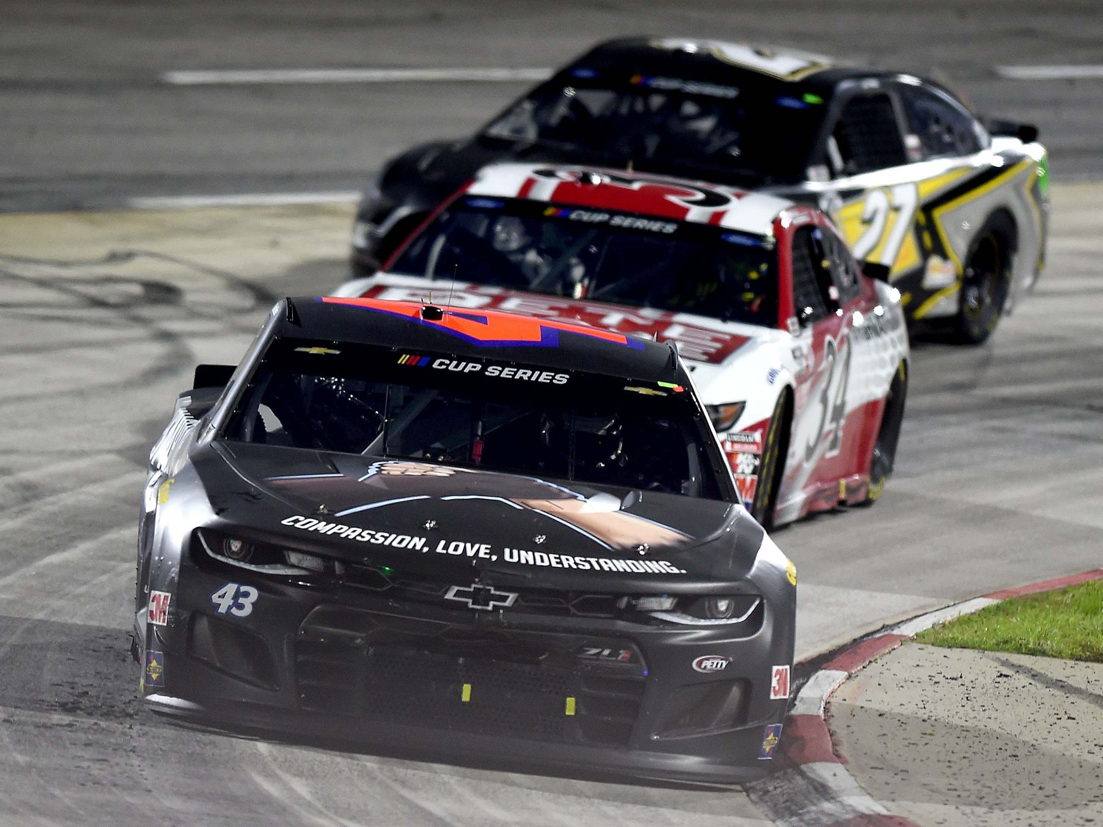 Bubba Wallace ran a Black Lives Matter design on his car at Martinsville