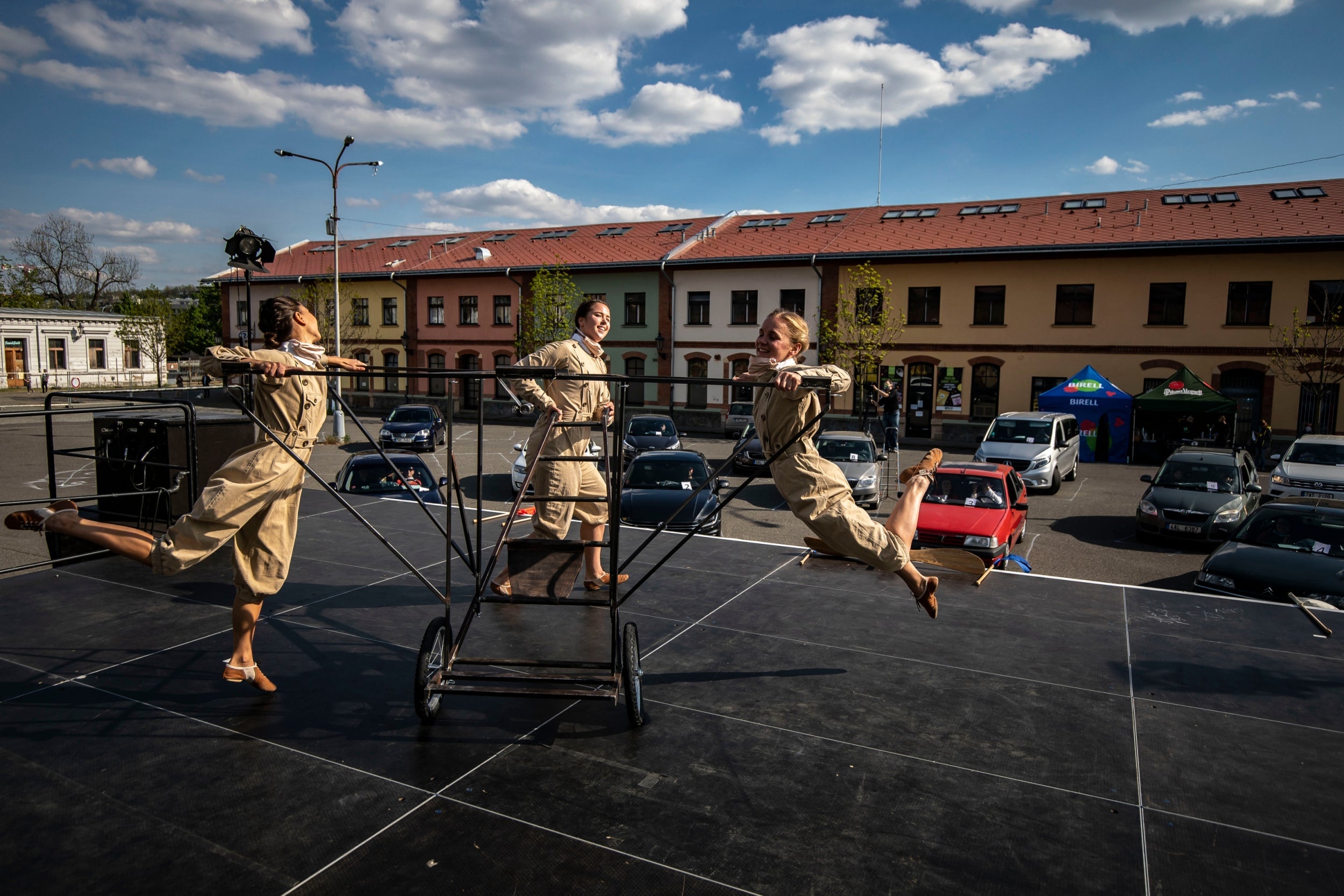 Artists in the Czech Republic have to find different ways to perform as regular theatres remain closed