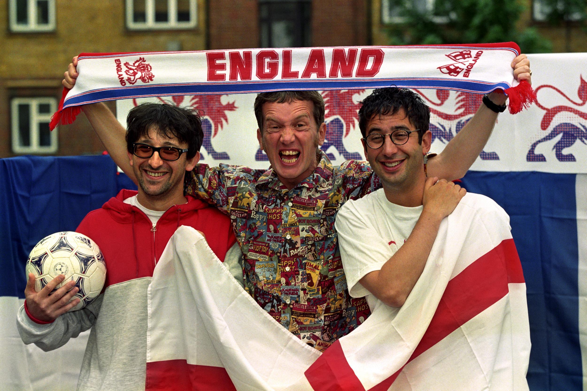 &#13;
Lightning Seeds hit machine Ian Broudie recorded Euro 1996 song ‘Three Lions’ with Baddiel and Skinner &#13;