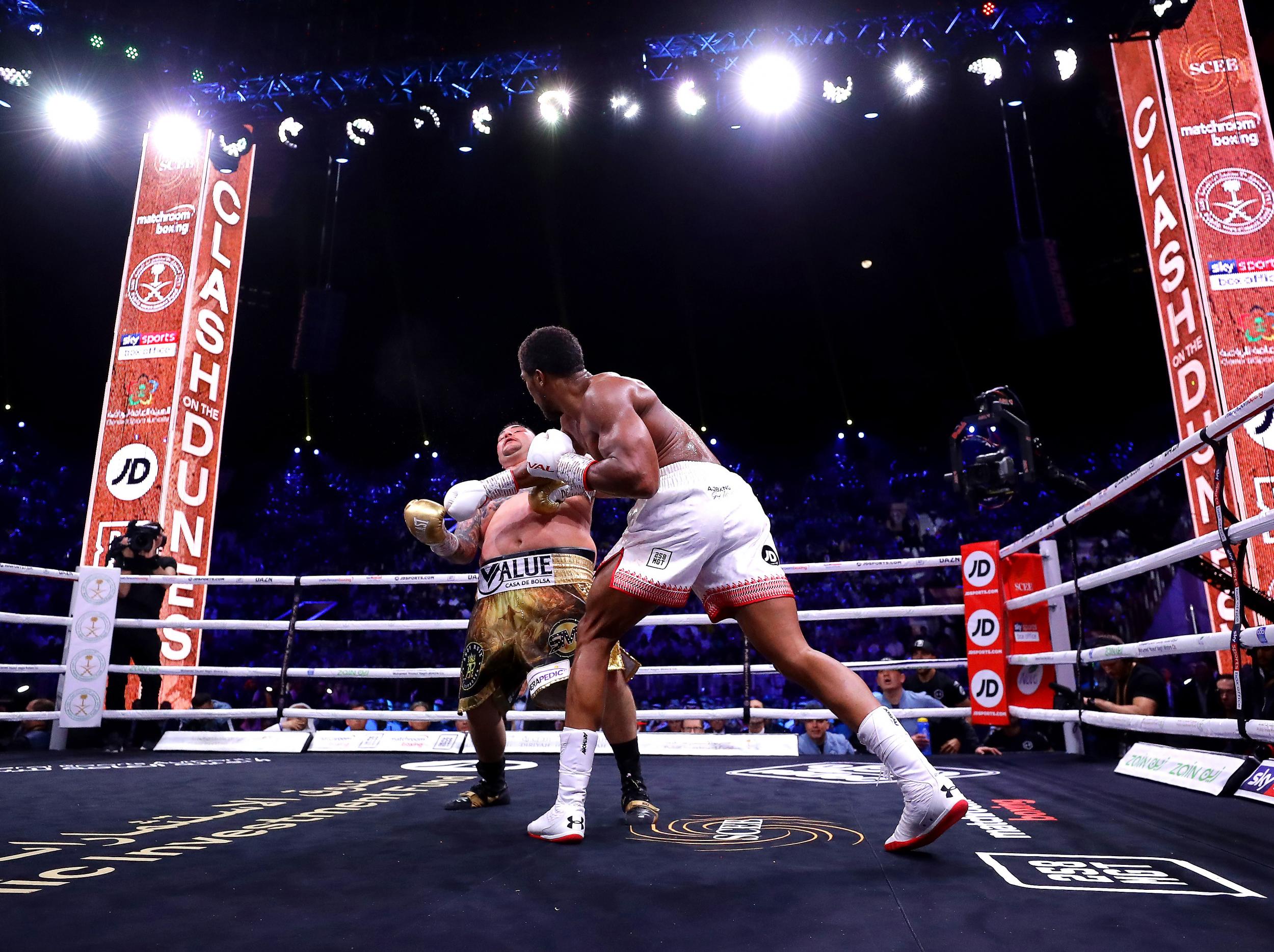 Joshua defeated Ruiz in Riyadh, Saudi Arabia