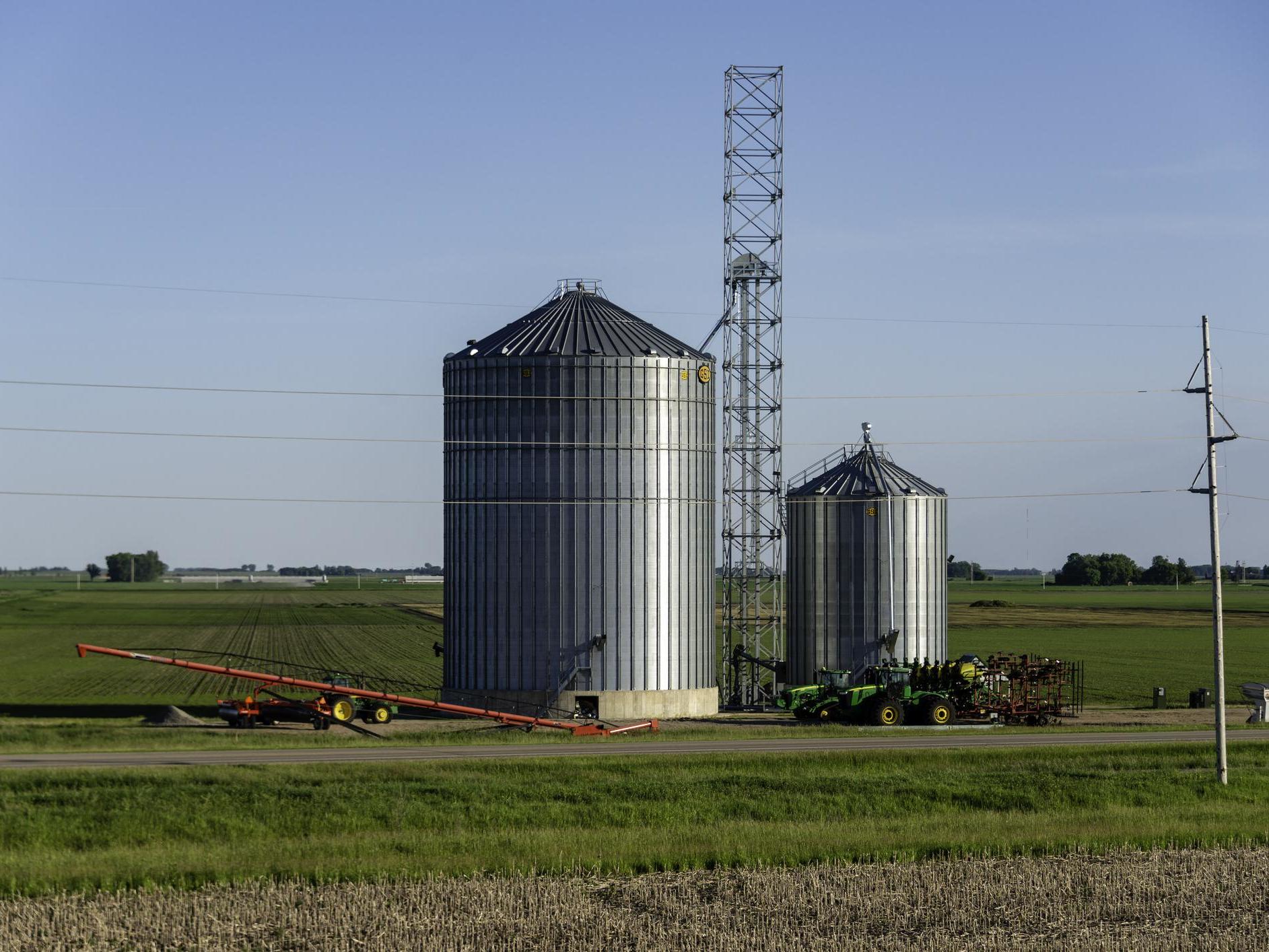 Grain silos