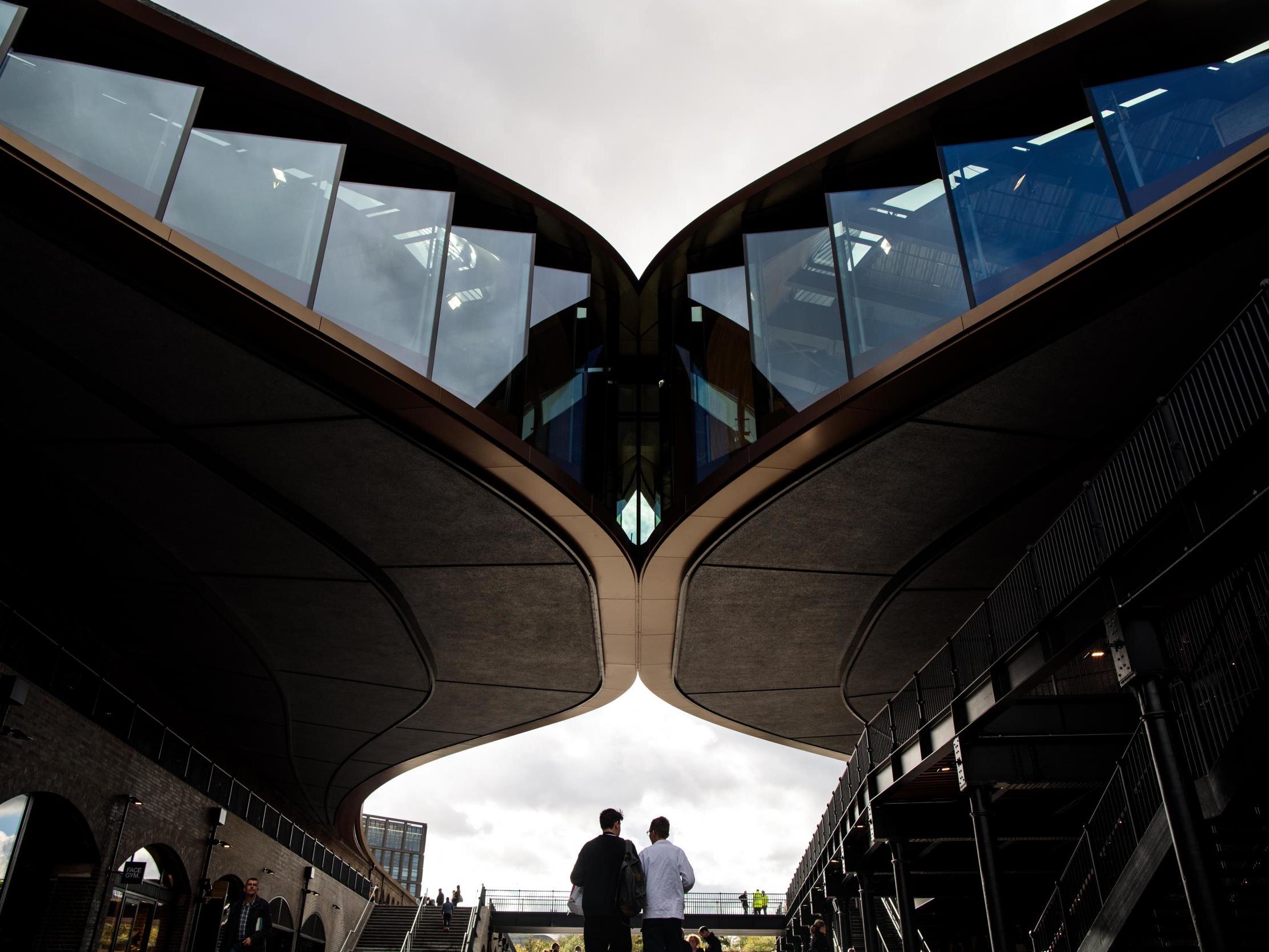 Coal Drops Yard in King’s Cross, London, an area of booming economic activity