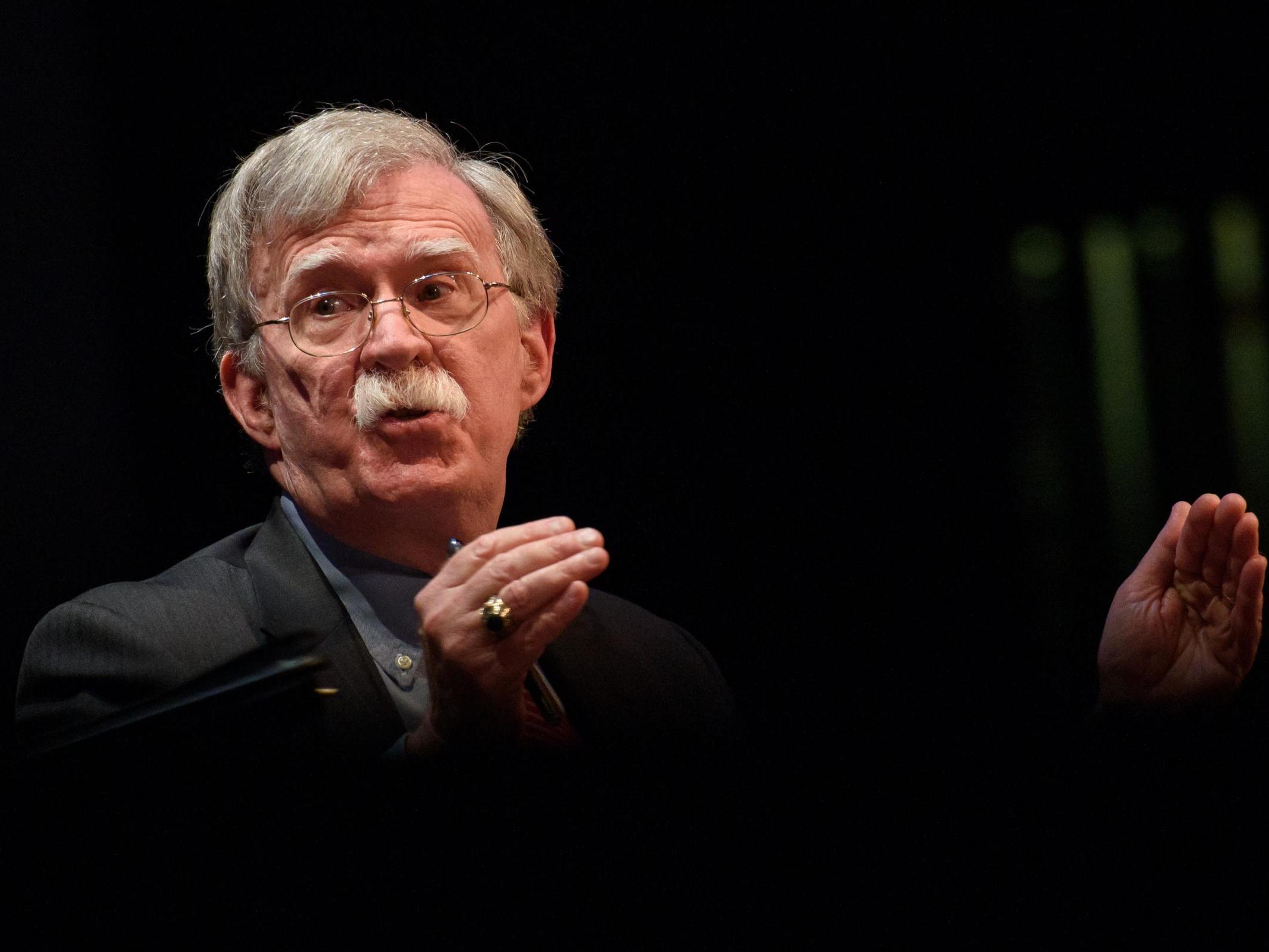 Former US National Security Advisor John Bolton