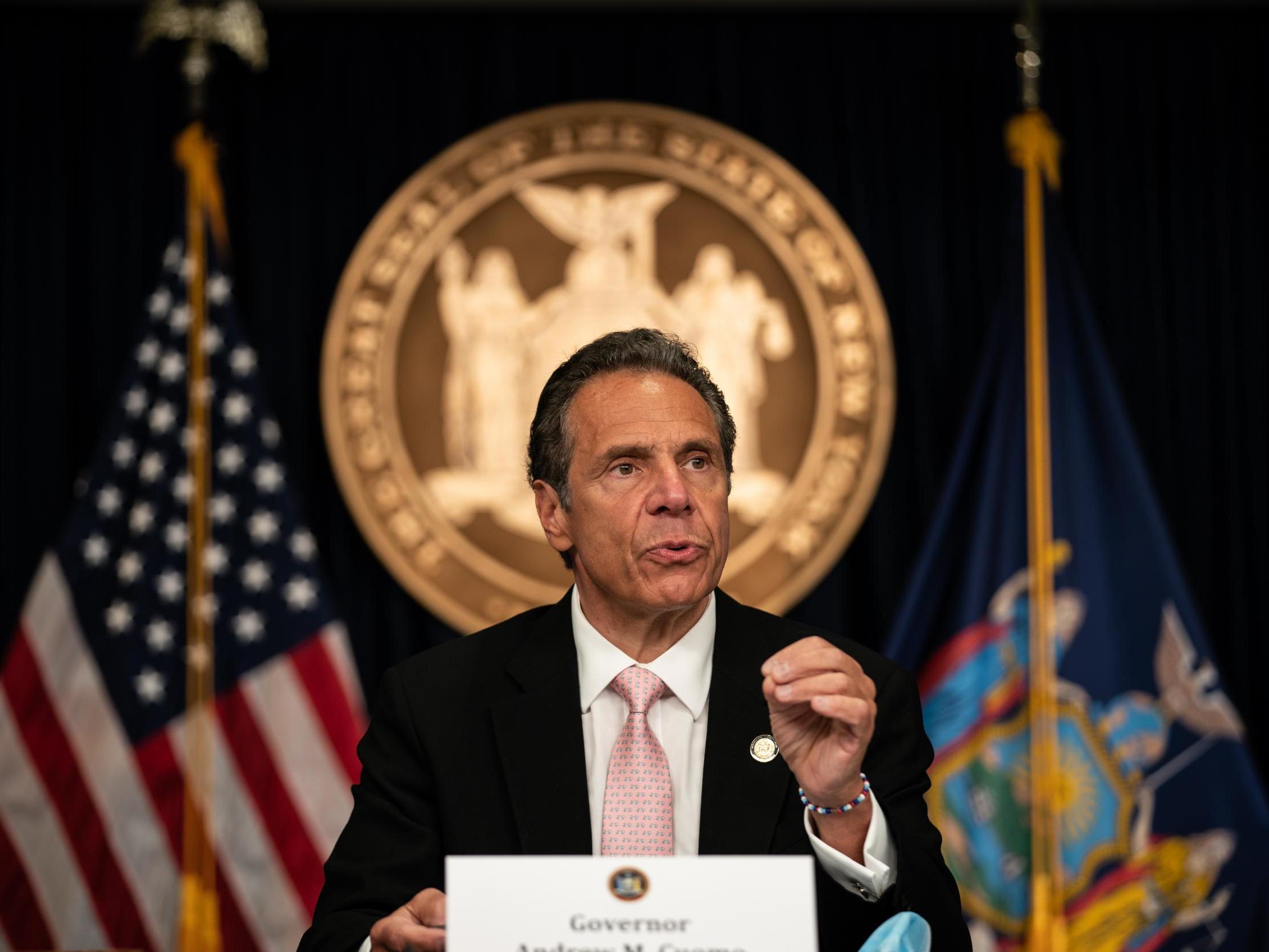 Cuomo warned New Yorkers about compliance over the weekend