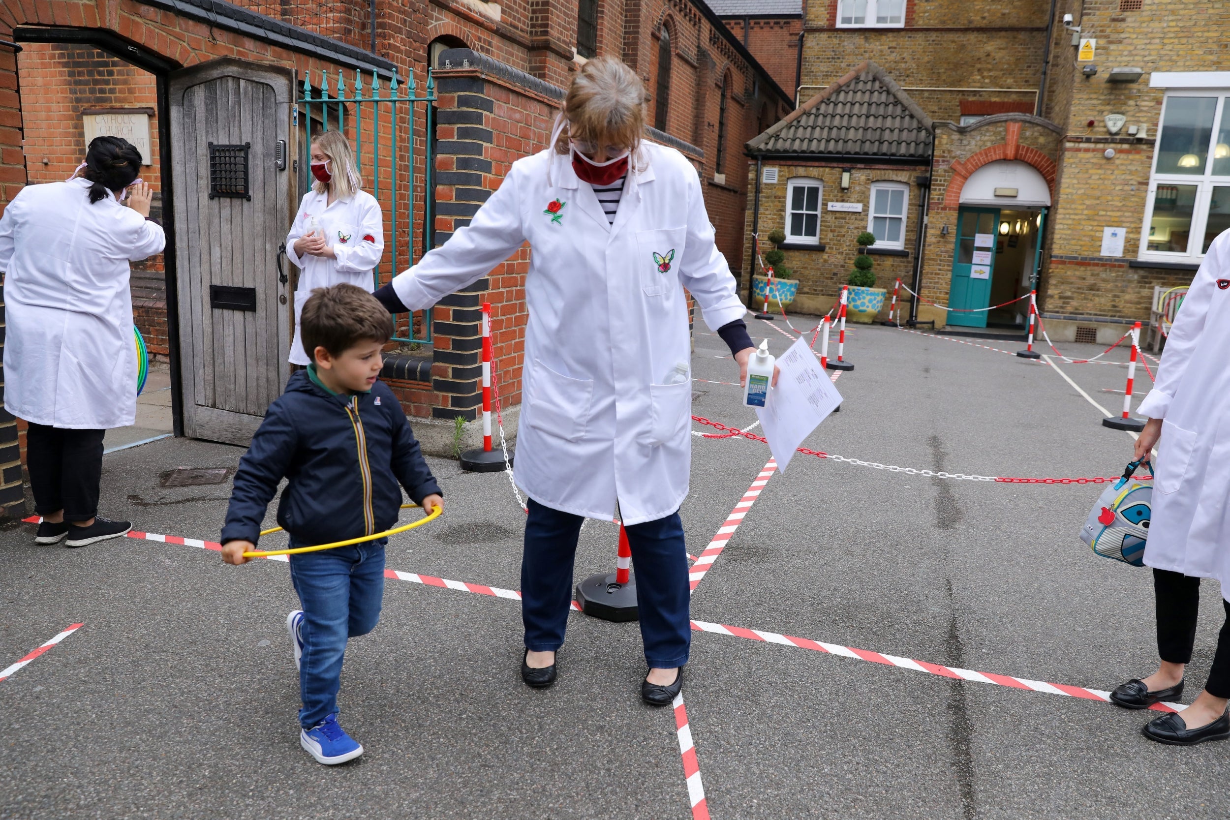 Schools will have to work out how to implement social distancing measures