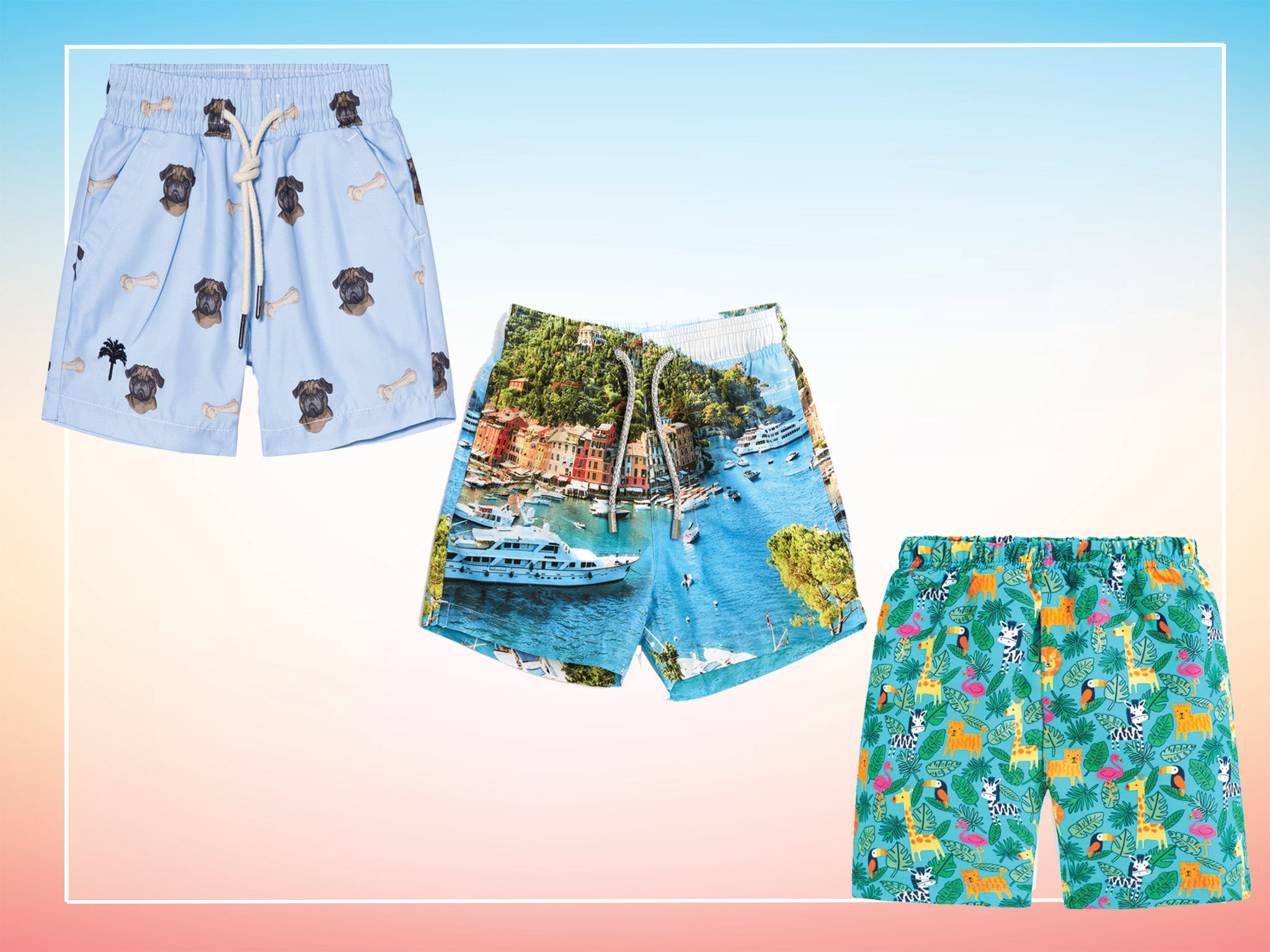 11 best boys’ swimwear pieces for holidaying in the garden 