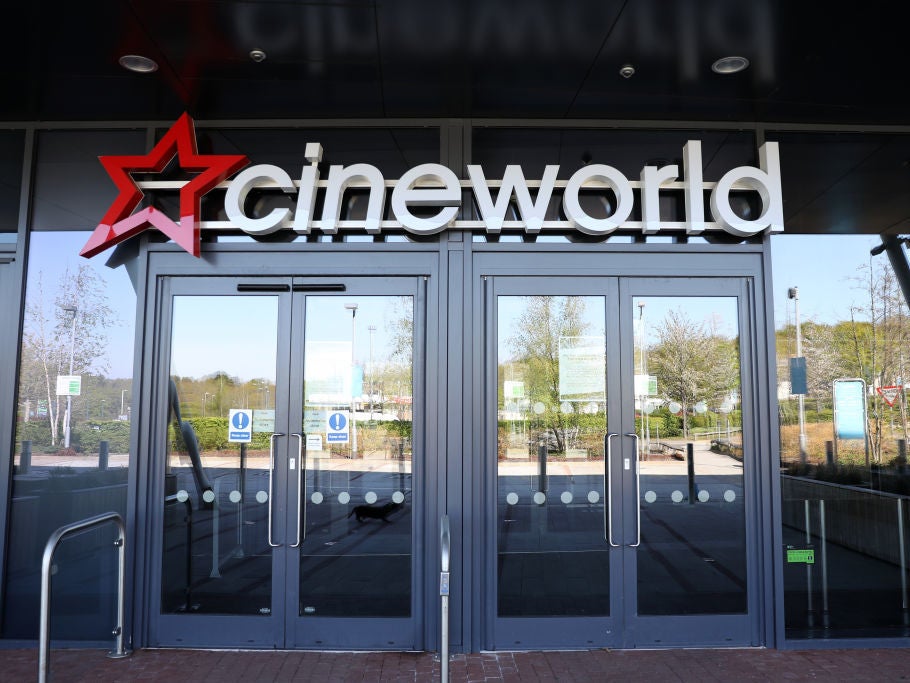 A Cineworld cinema in Southampton, England