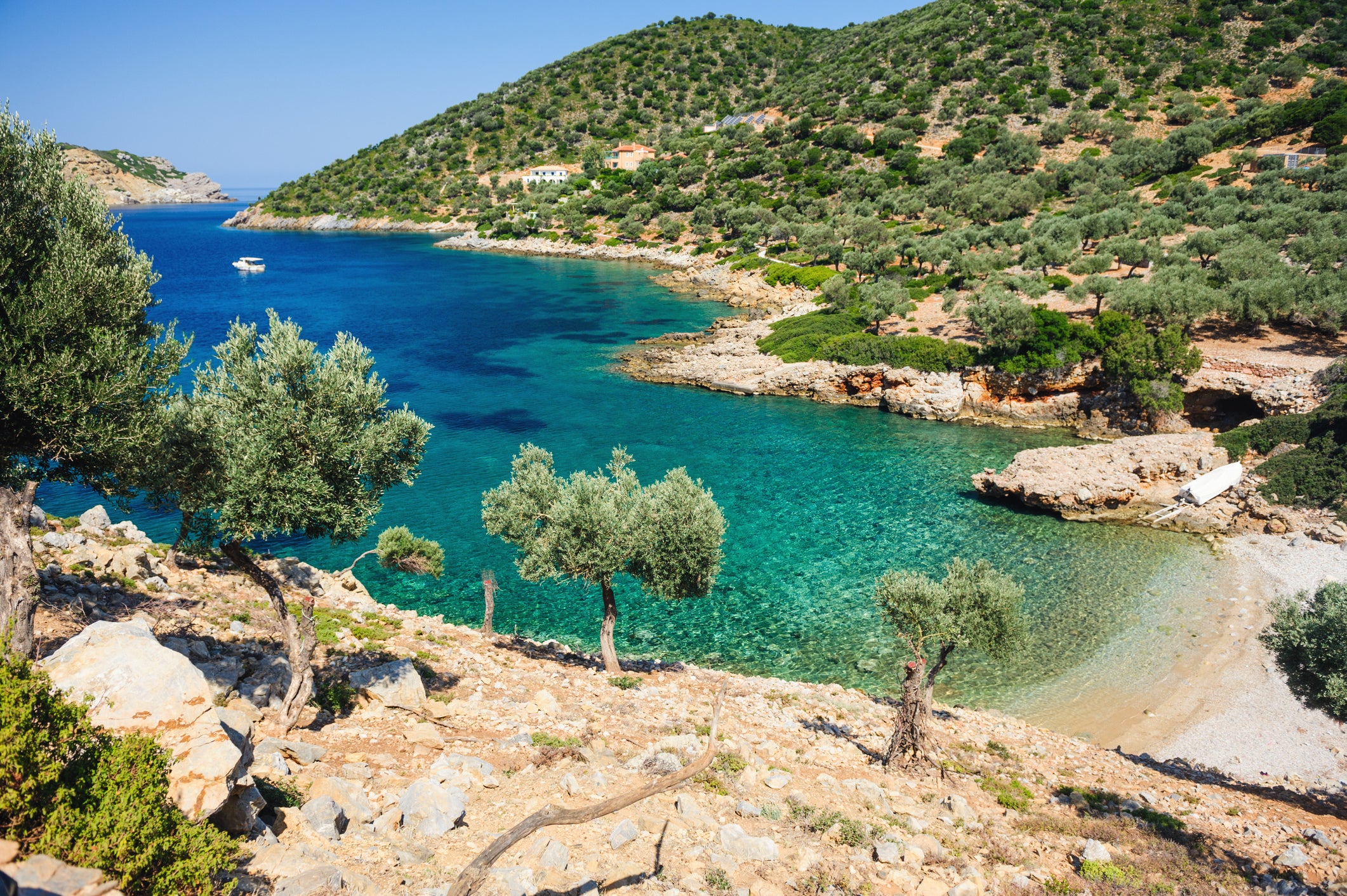 Agalou Laka beach, Alonissos