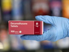 Dexamethasone: UK government condemned for ‘morally questionable’ export restriction on life-saving coronavirus drug