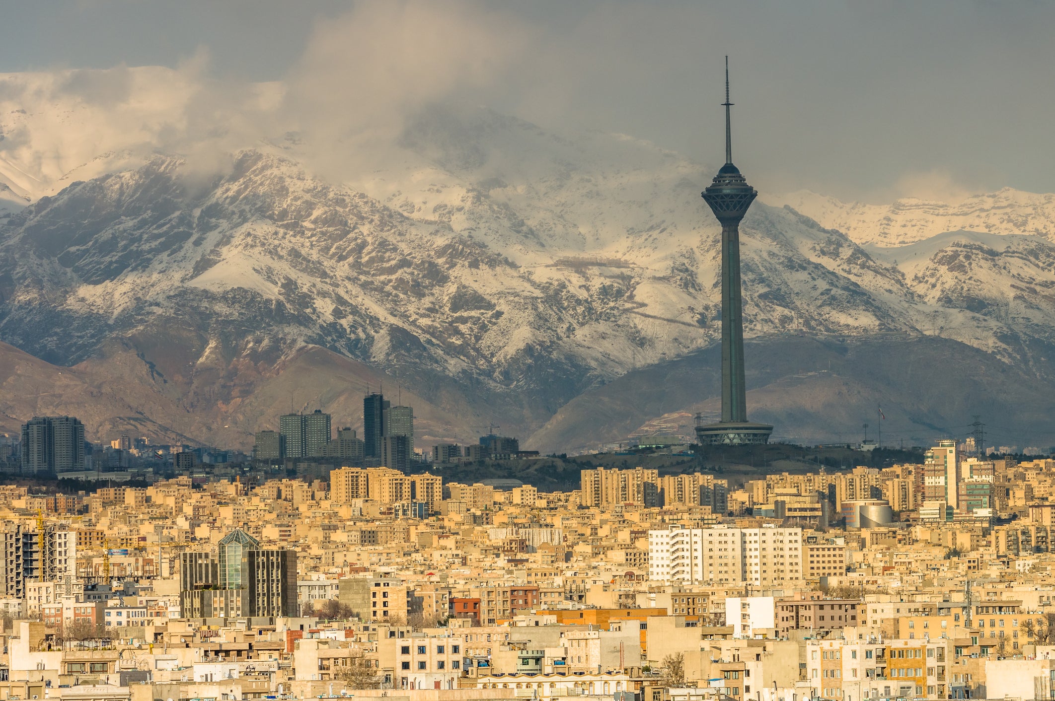 The Iranian capital, Tehran