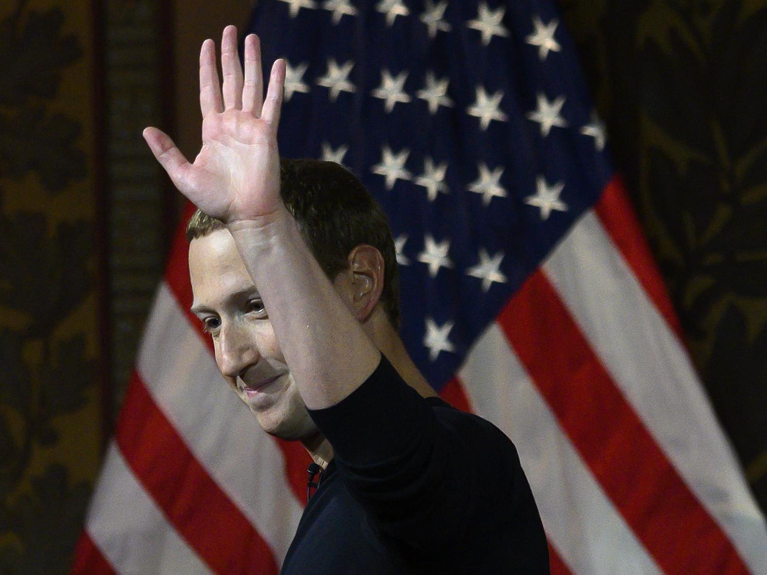 Mark Zuckerberg’s company says it is trying to combat political disinformation