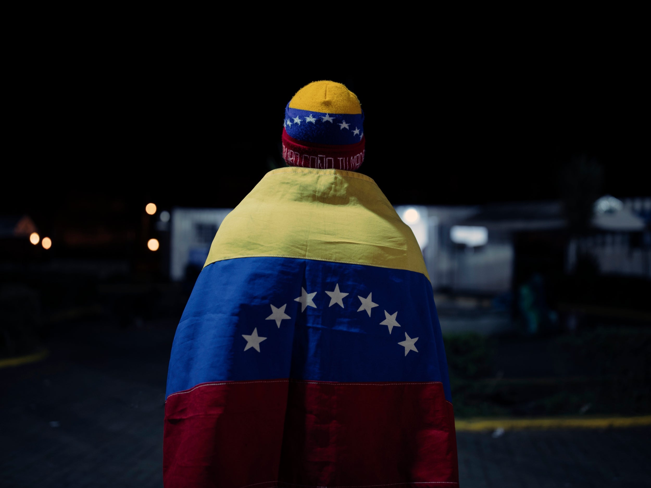 Ecuador/Columbian borders: The economic meltdown has forced millions of Venezuelans to abandon their homes to flee to neighbouring countries