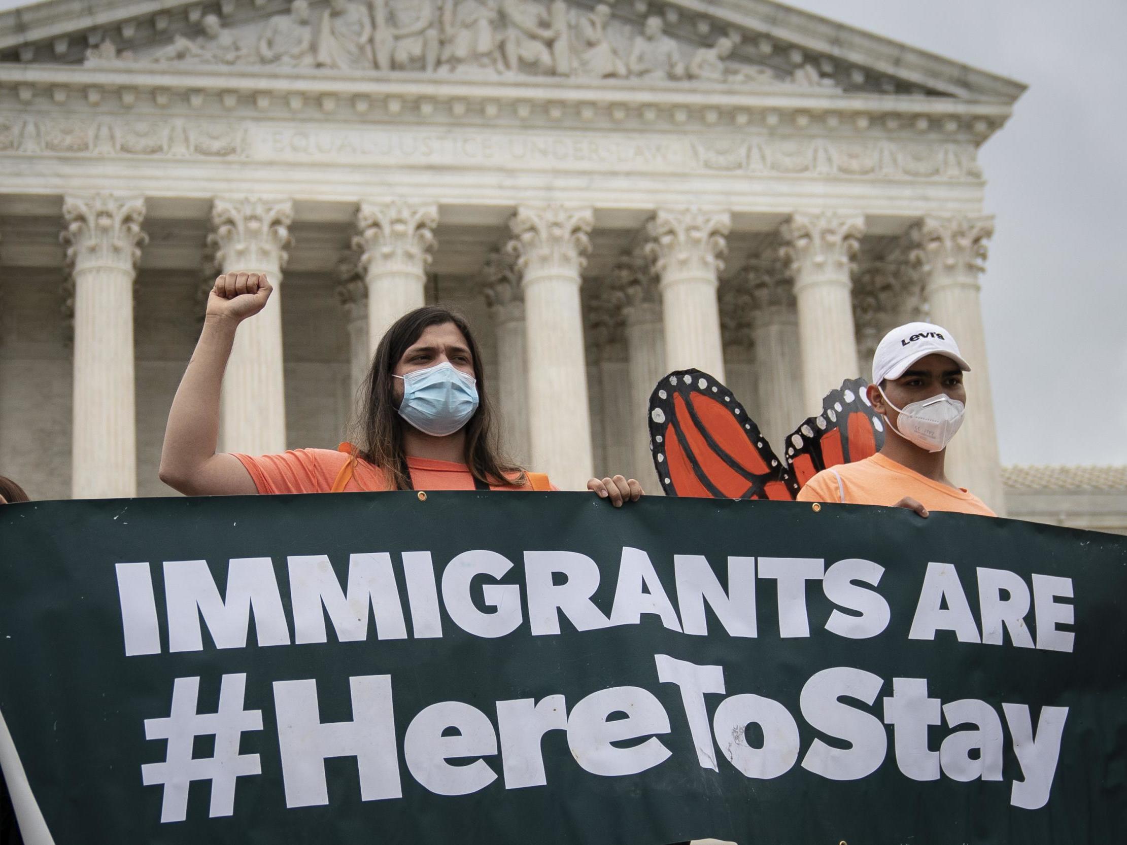 The Supreme Court ruled in a 5-4 decision the Trump administration could not immediately disband DACA