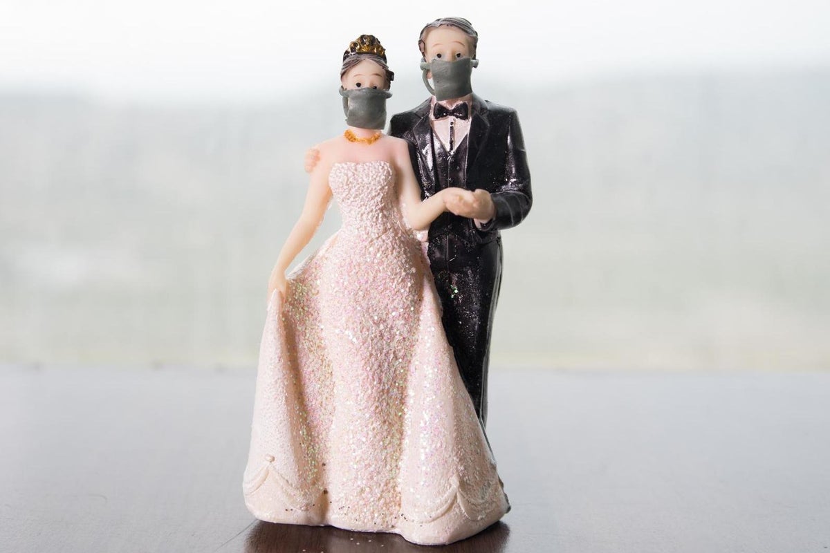 Postponed your wedding? Here's how to celebrate your original date in lockdown