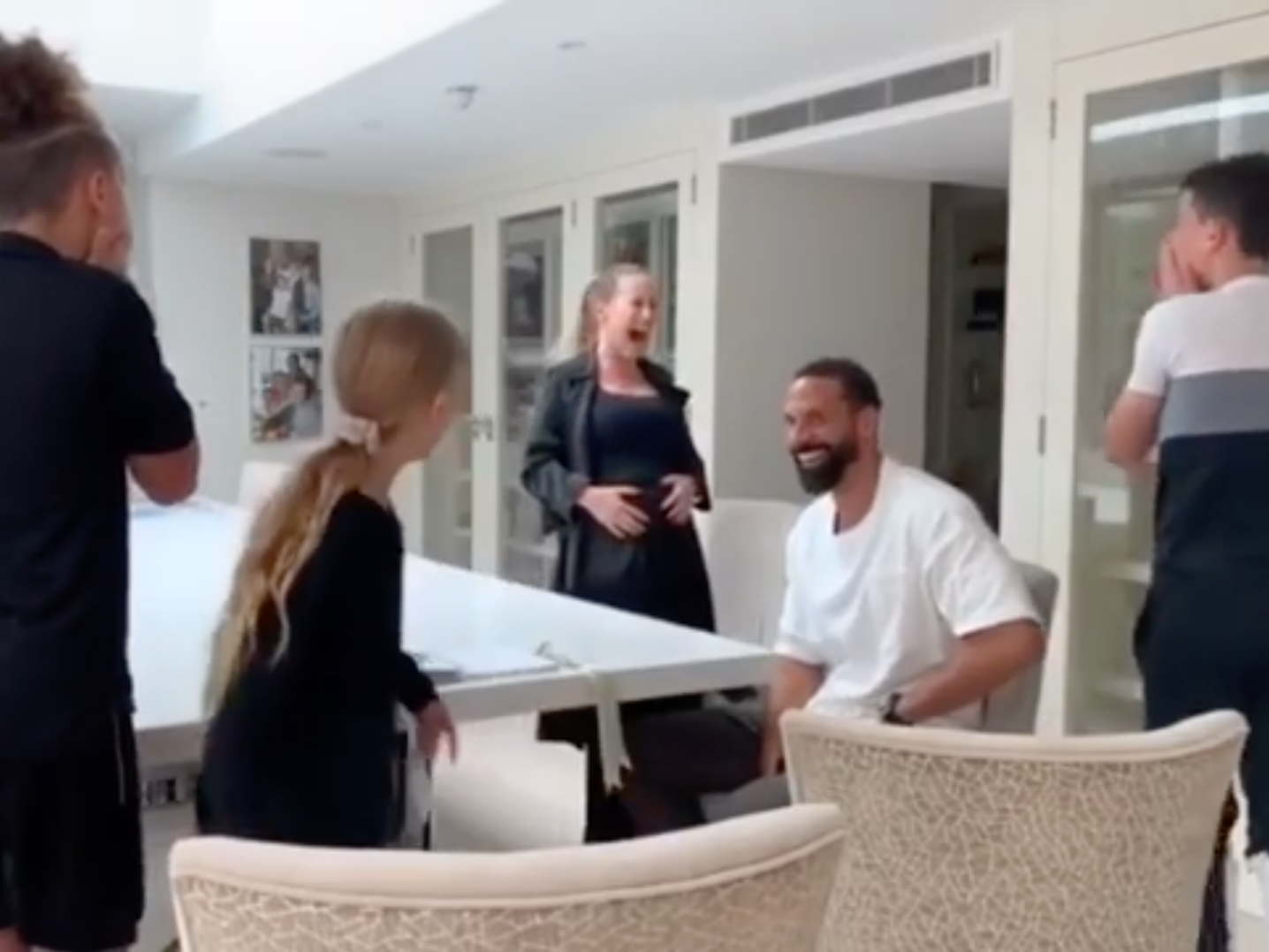 Kate and Rio Ferdinand announce they are expecting a baby