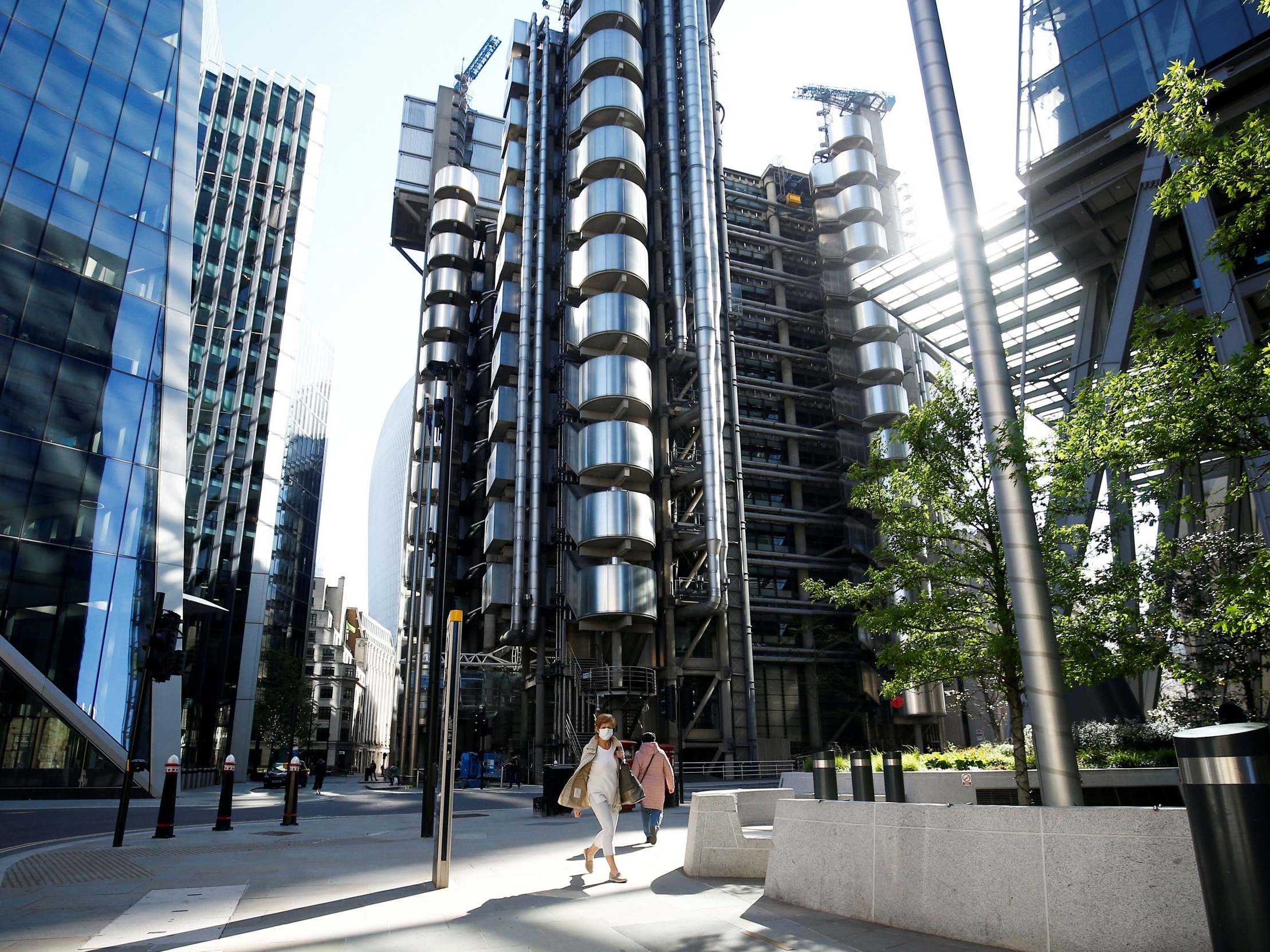 Lloyd's building, home to Lloyd's of London