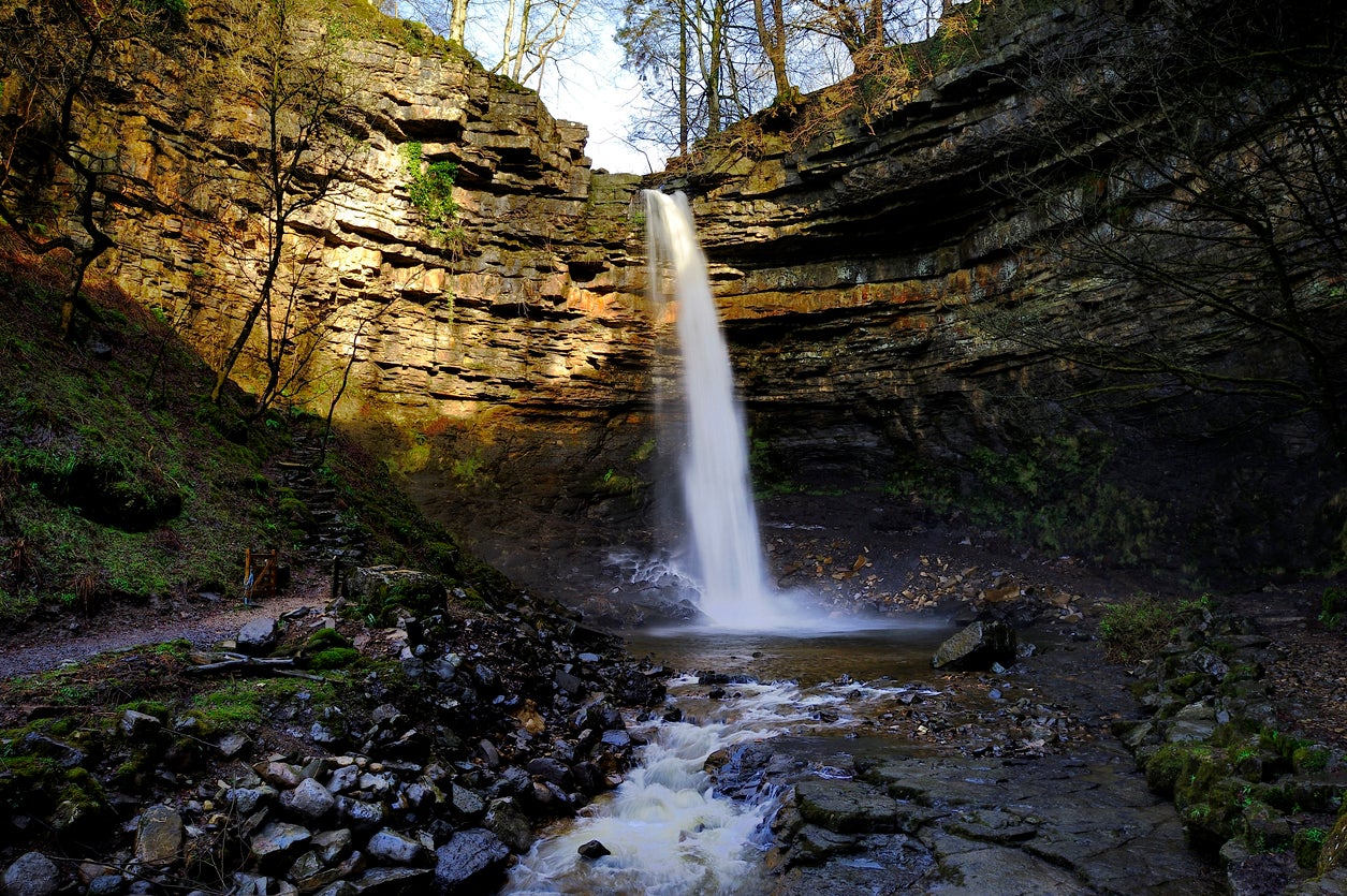 Hardraw Force is accessed via a pub