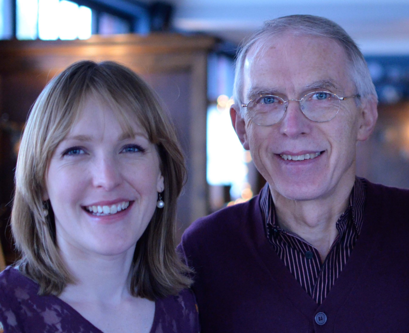 Lucy Harris and her dad Richard (Lucy Harris )