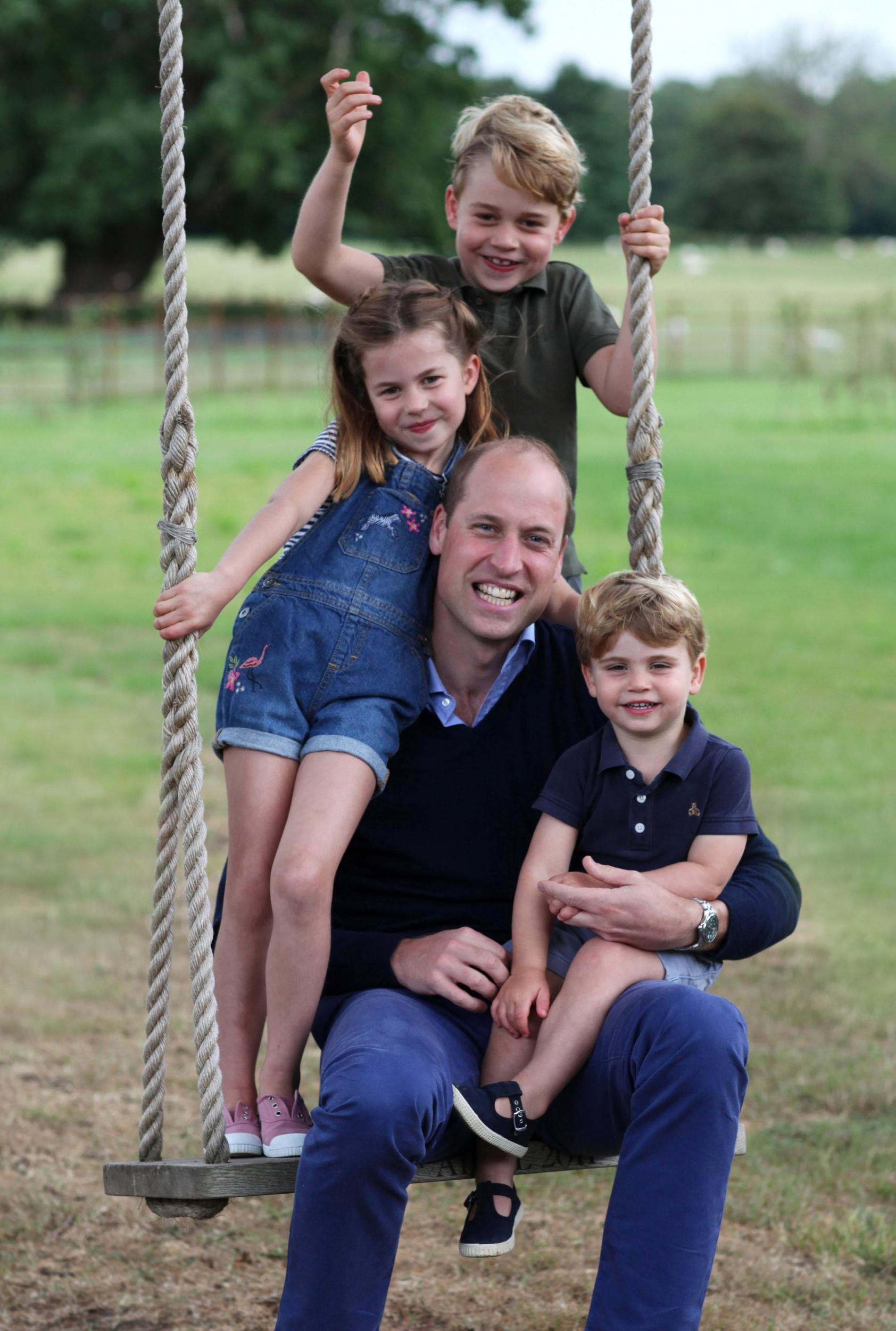 The images were taken by Kate Middleton at the. family’s Anmer Hall mansion (Getty)