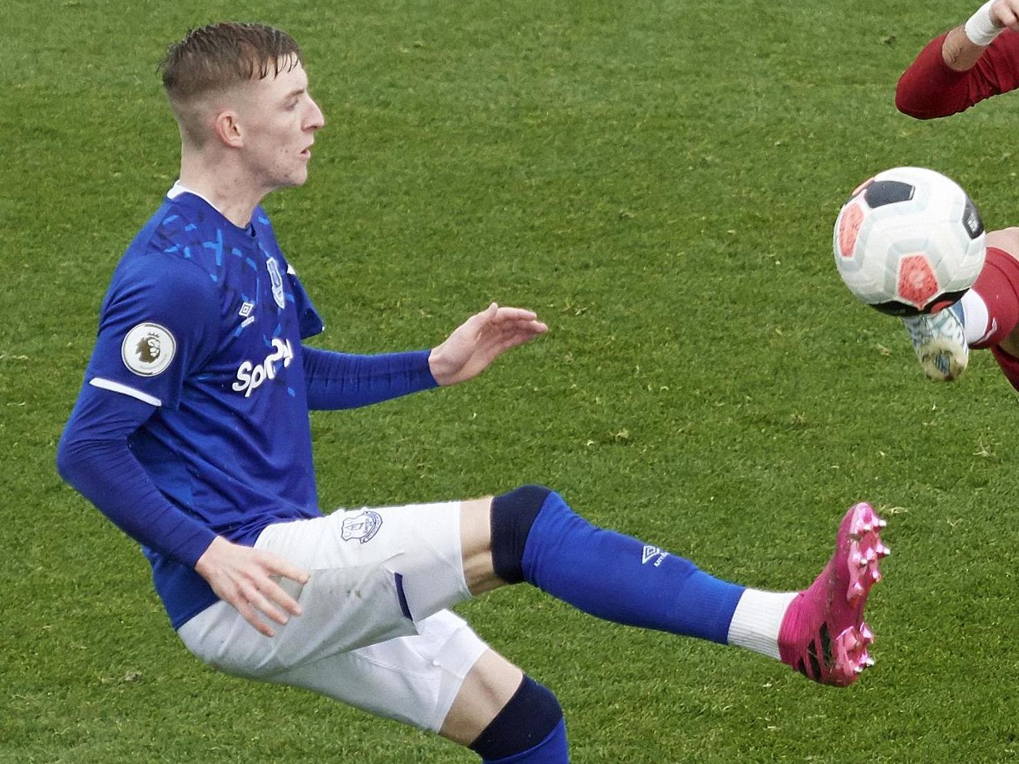 Anthony Gordon, 19, made his first senior start for Everton