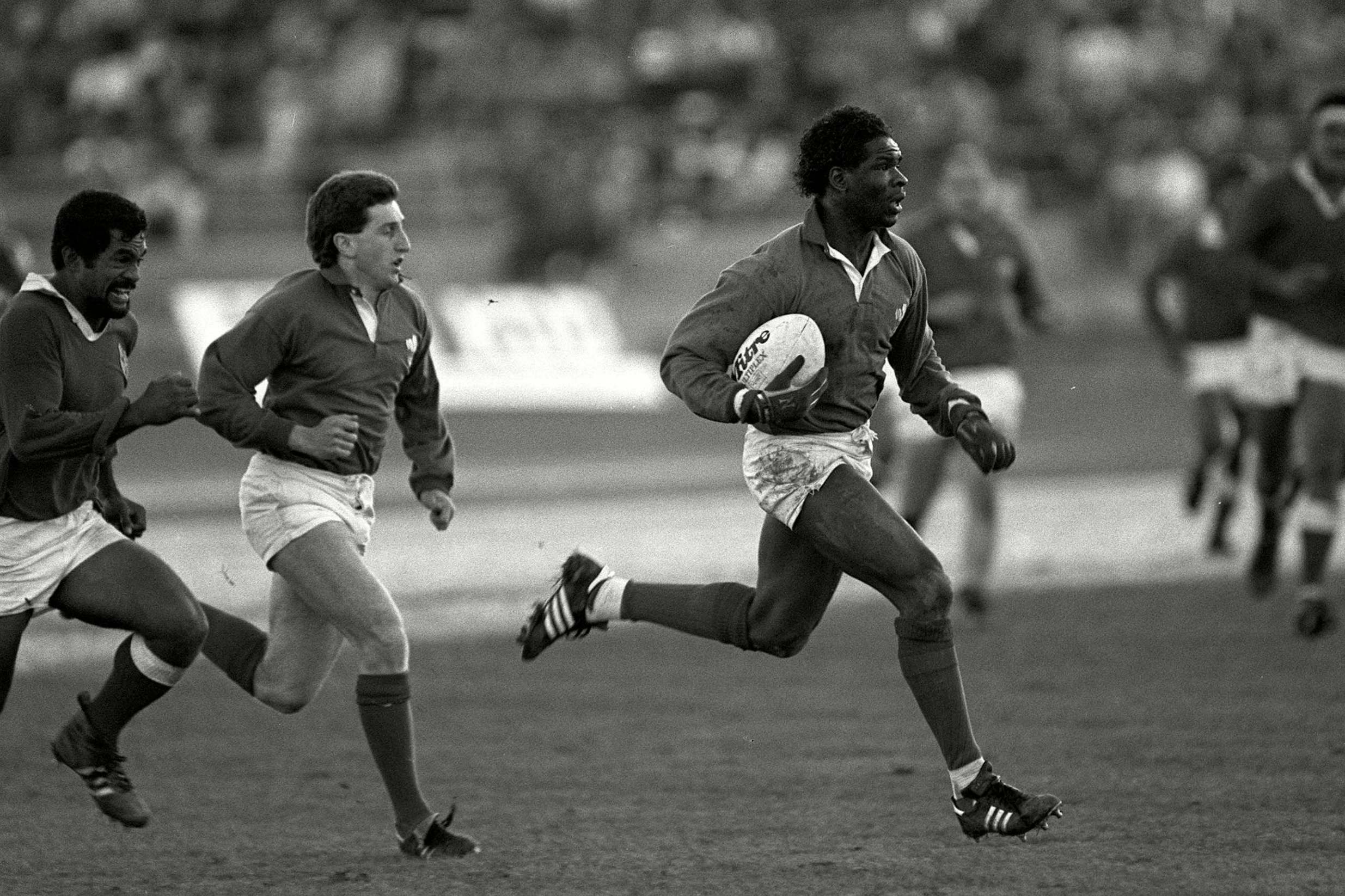 Glenn Webbe was the first black player to play for Wales in 1986