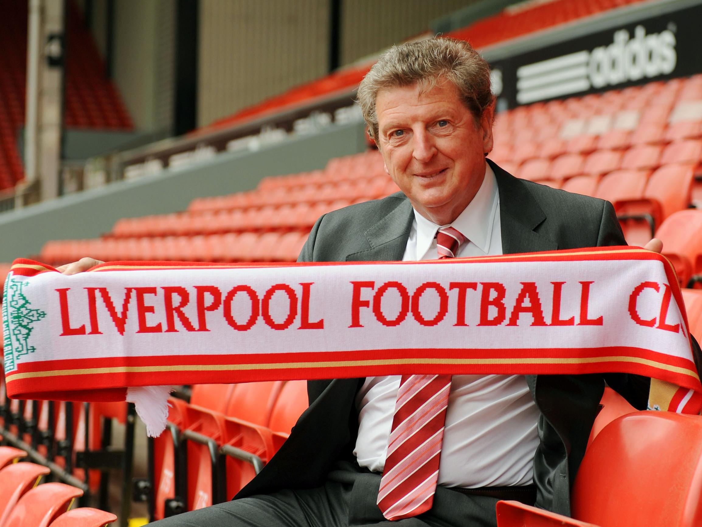 Roy Hodgson is appointed Liverpool manager in 2010