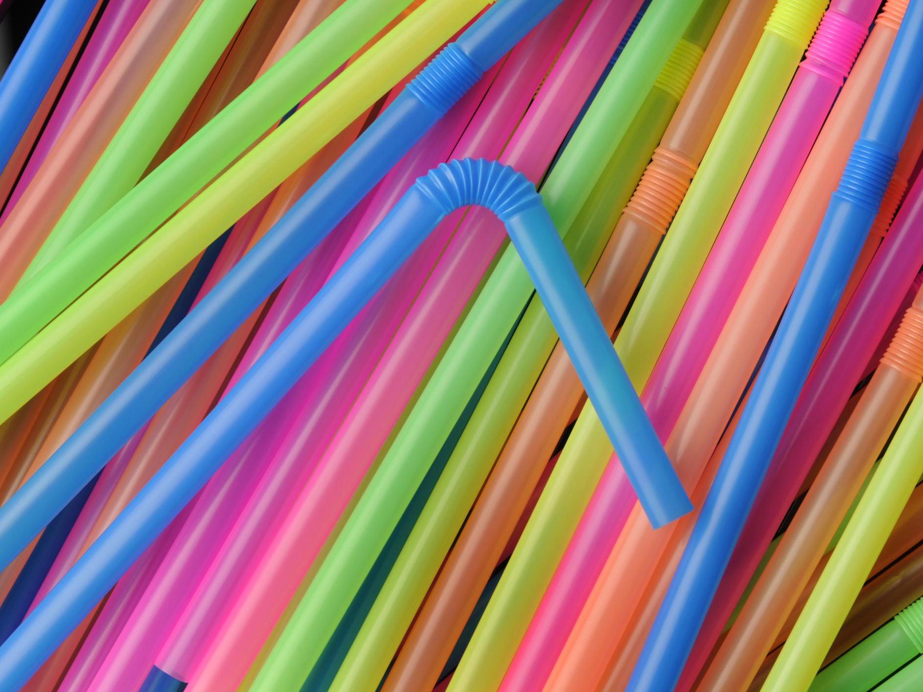 Plastic straws will be banned along with a host of other single-use items