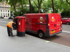 Royal Mail fined £1.6m for late letters and overcharging on stamps