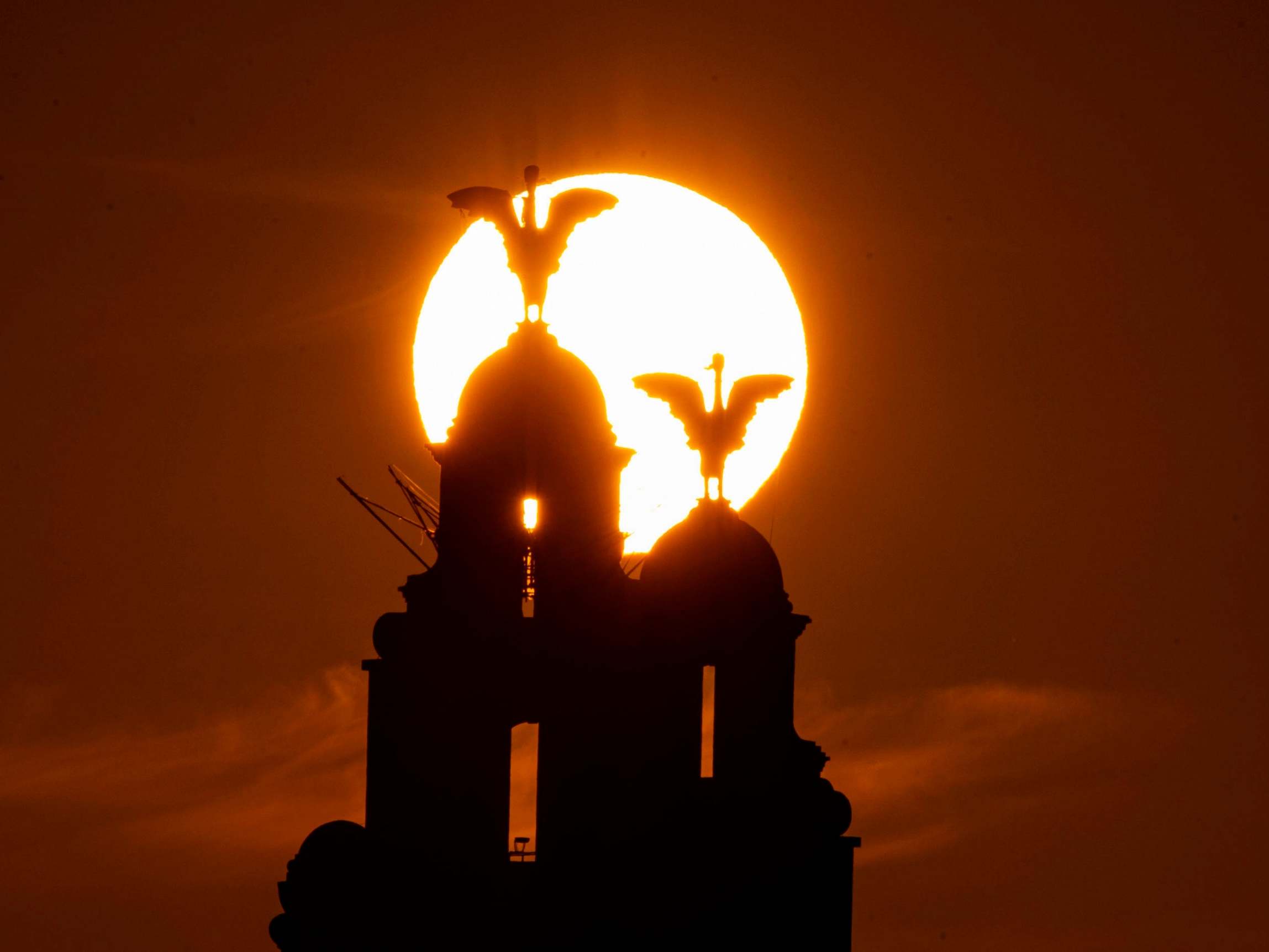 Royal Liver Building in Liverpool, where council bosses are facing a £58m budget shortfall