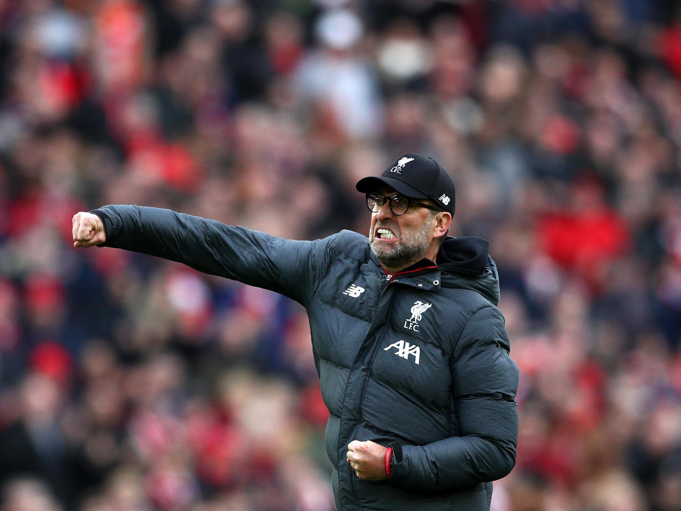 Jurgen Klopp has won the Premier League with Liverpool