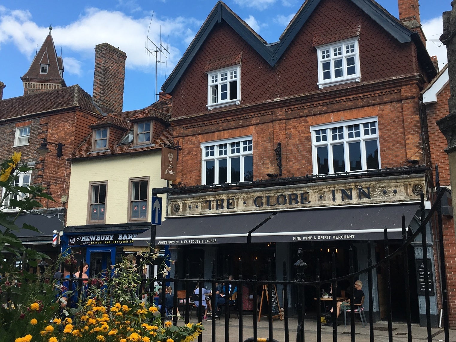 The Globe in Newbury has been doing takeout service during lockdown