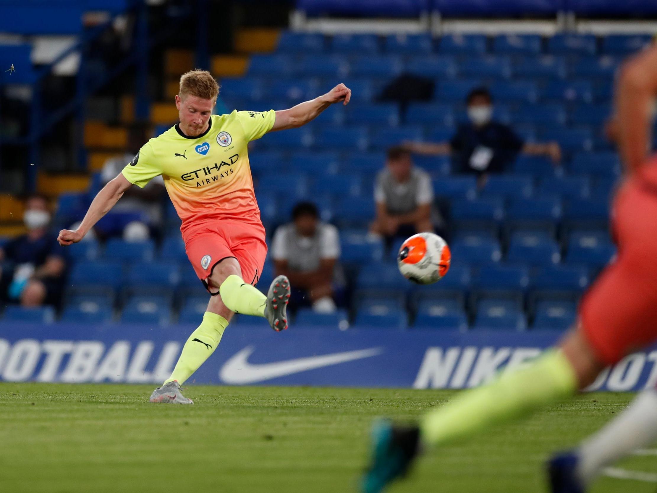 Kevin De Bruyne scored a fabulous free-kick (Getty)