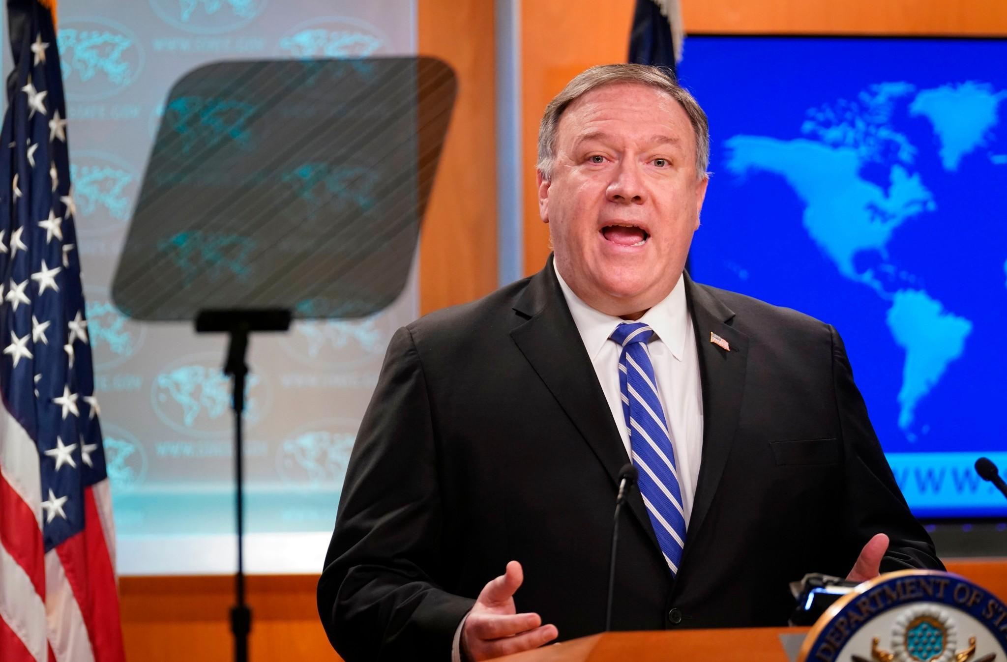 Pompeo’s announcement comes at a time of intensified US rhetoric against Beijing