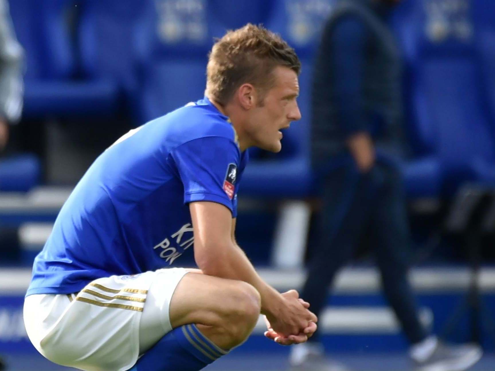 Jamie Vardy personifies Leicester’s recent slump (Getty)