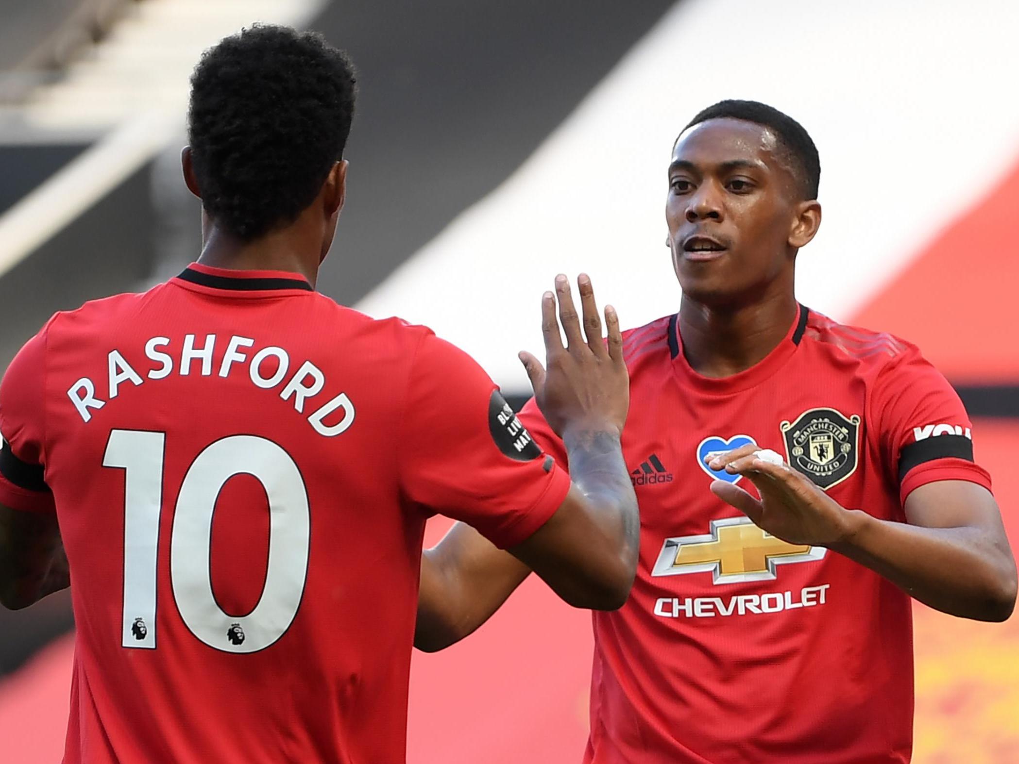 Rashford and Martial have shone this season for Solskjaer