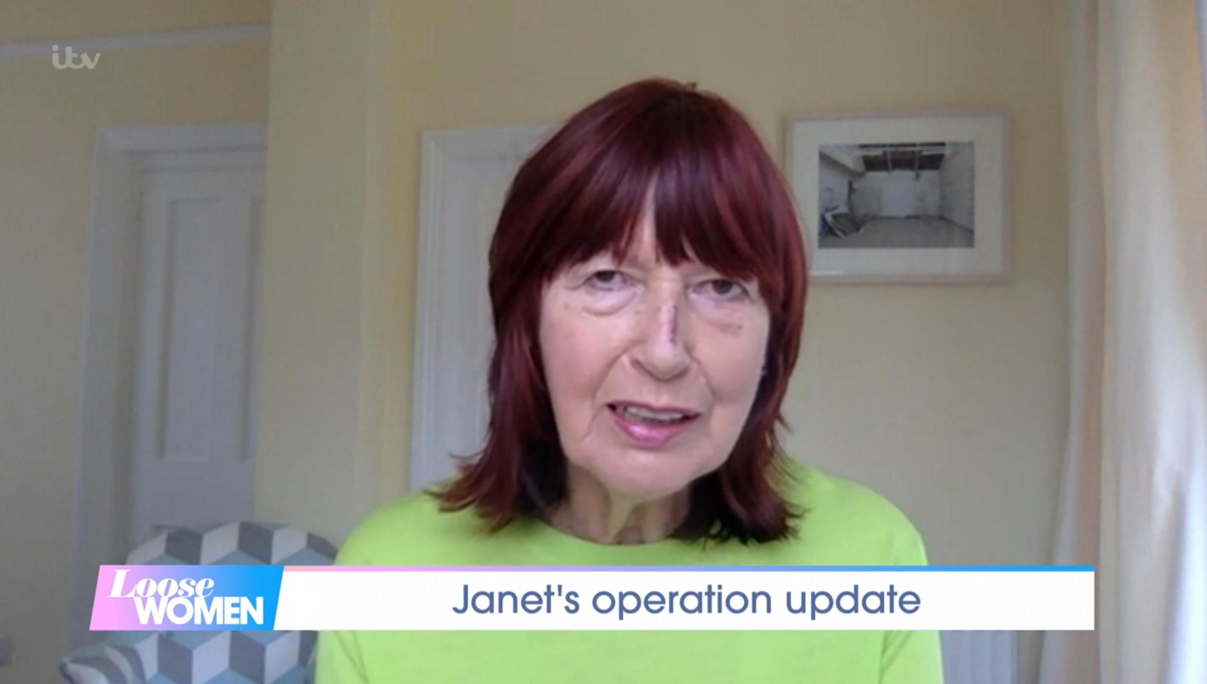 Janet Street-Porter urges people to check skin after cancer operation