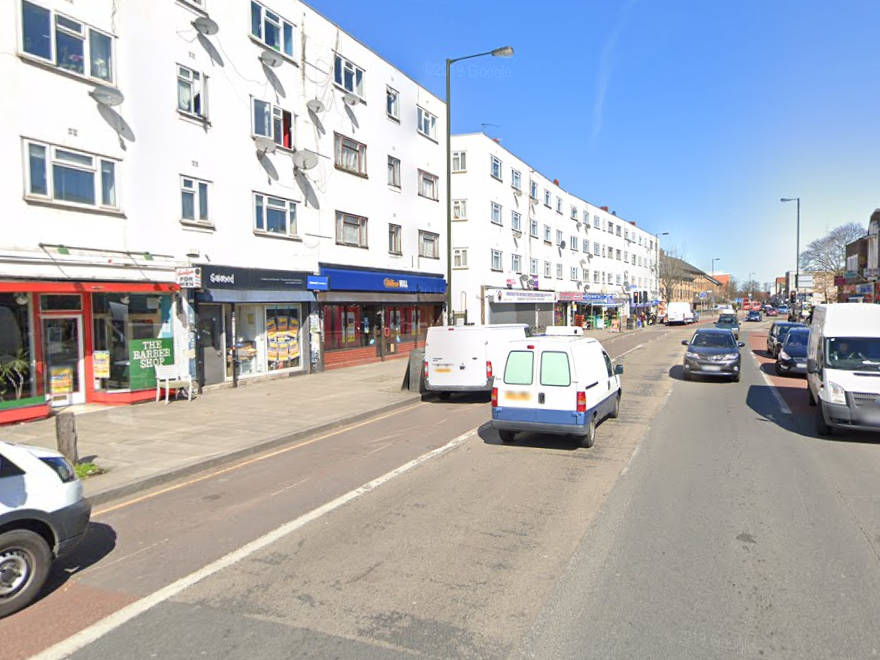 Police were called to Monarch Parade in Mitcham on Tuesday afternoon.