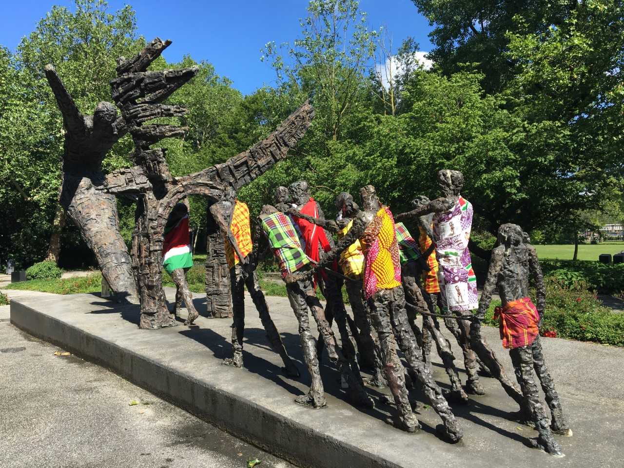 Amsterdam's slavery monument