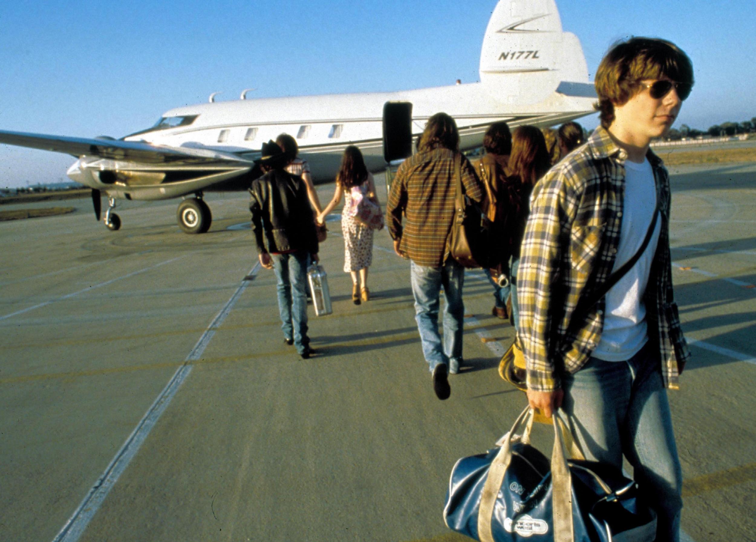 'I'm with the band' William (Patrick Fugit) on tour with Stillwater in Almost Famous