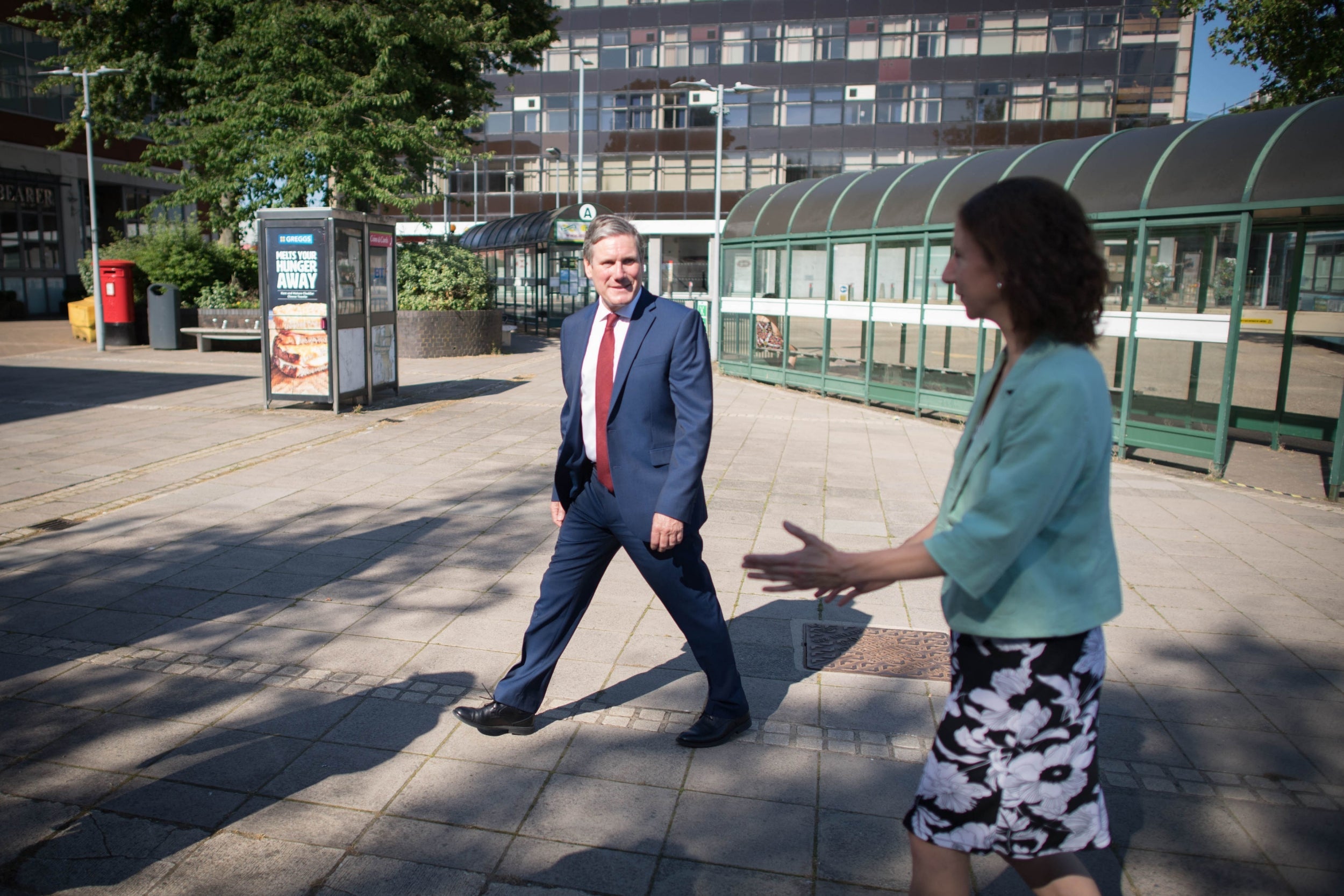 Sir Keir Starmer and Anneliese Dodds