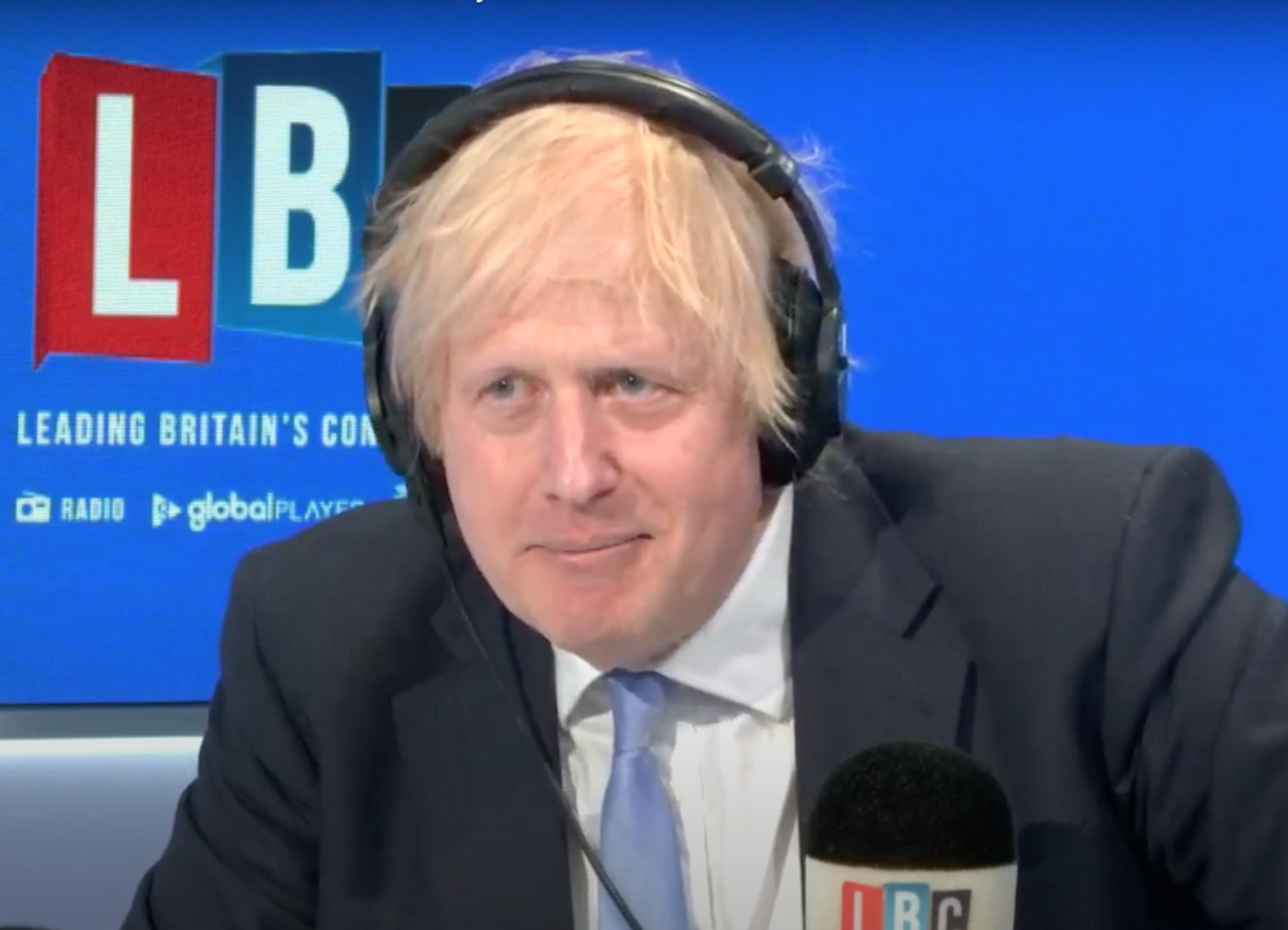 Boris Johnson attempted to explain why cricket cannot resume