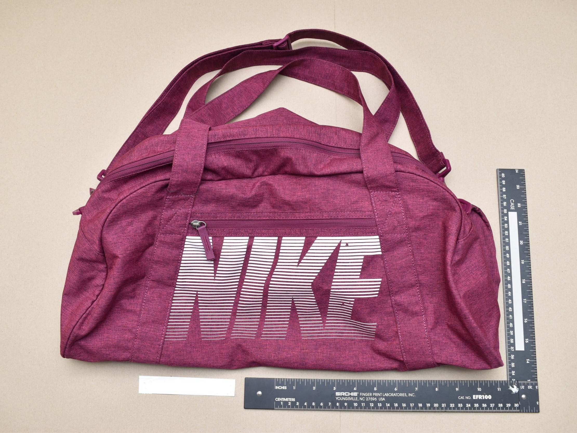 One of two bags that Shaikh gave to an undercover officer to be converted into bombs