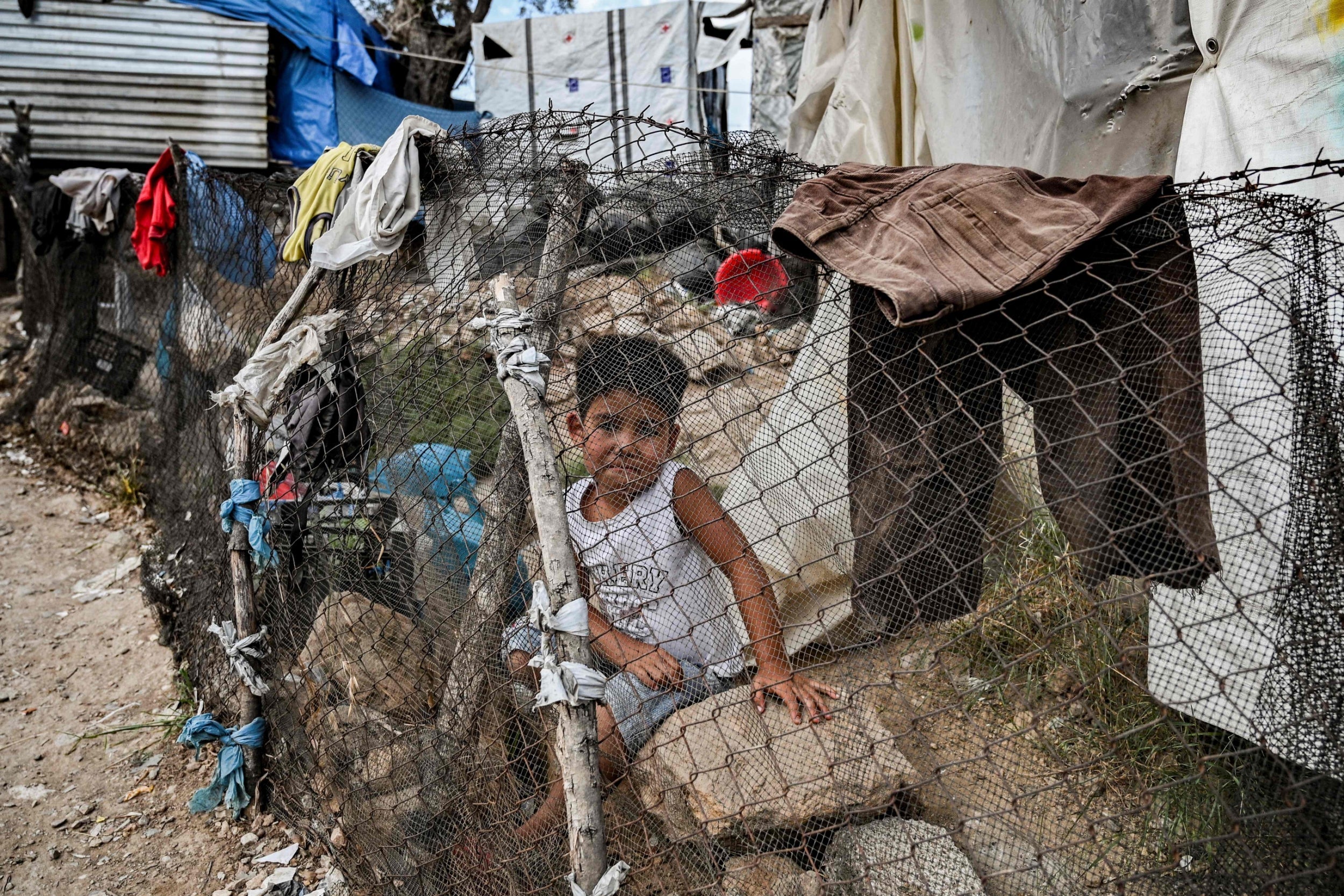 In Moria, the refugee camp on Lesbos, more than 15,000 people live in a space designed for just under 3,000