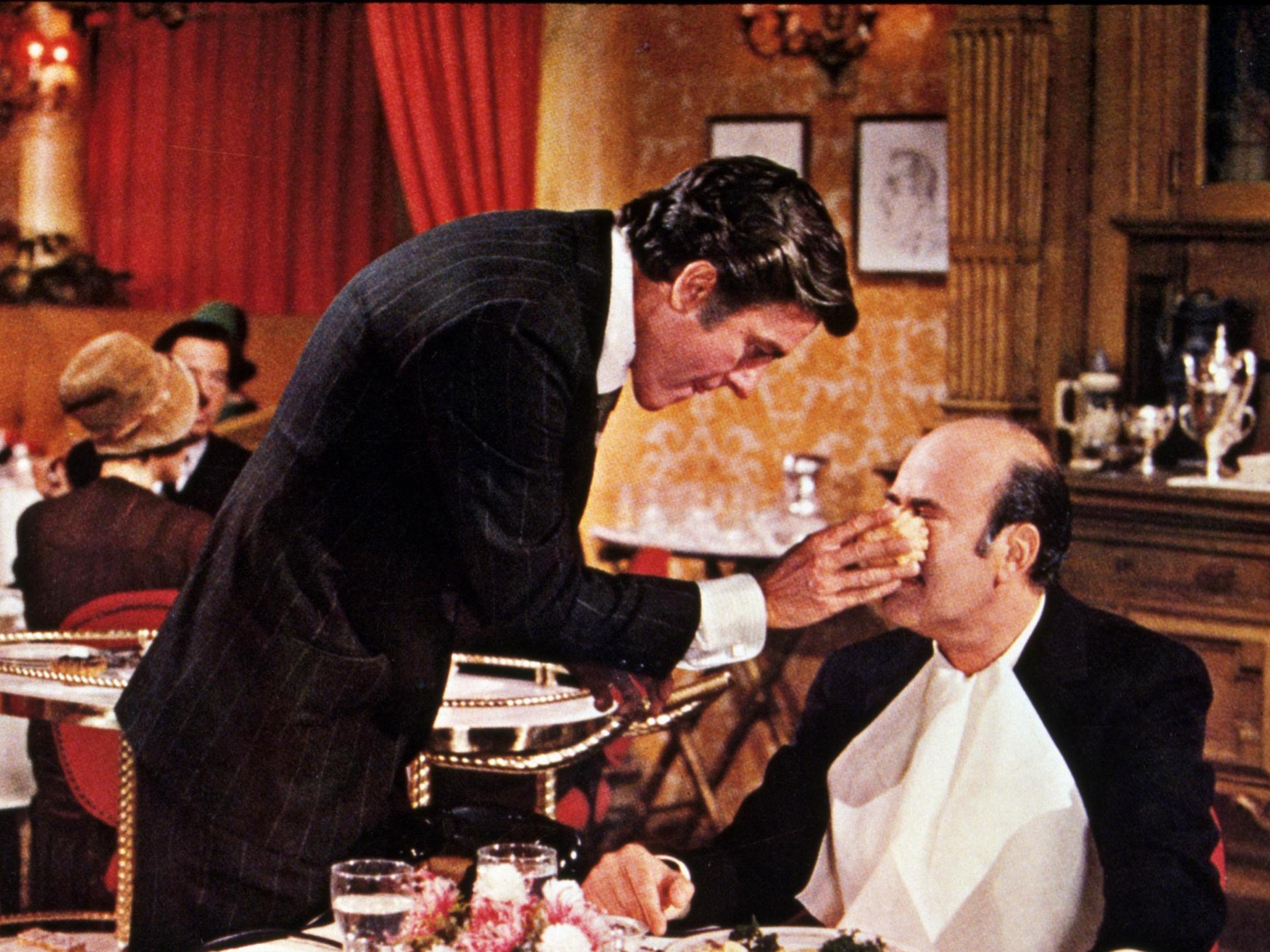 Reiner alongside Dick Van Dyke in ‘The Comic’ in 1969