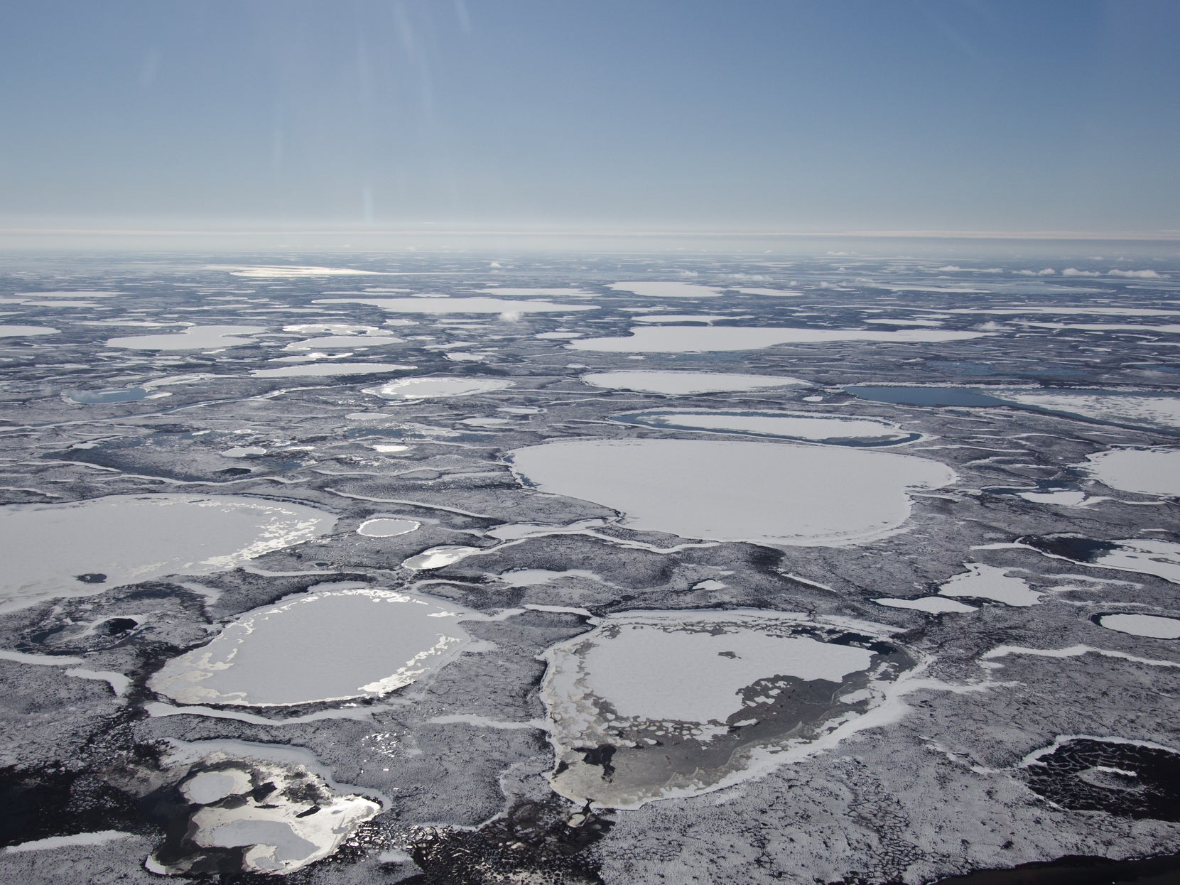 The permafrost is now thawing for the first time since before the last ice age