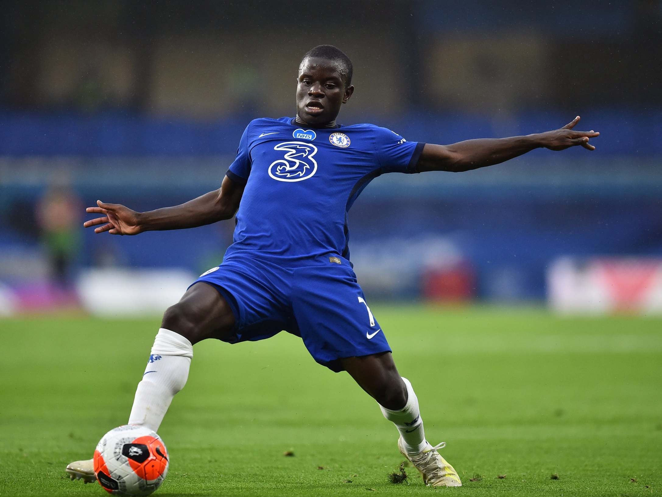 N’Golo Kante in action for Chelsea