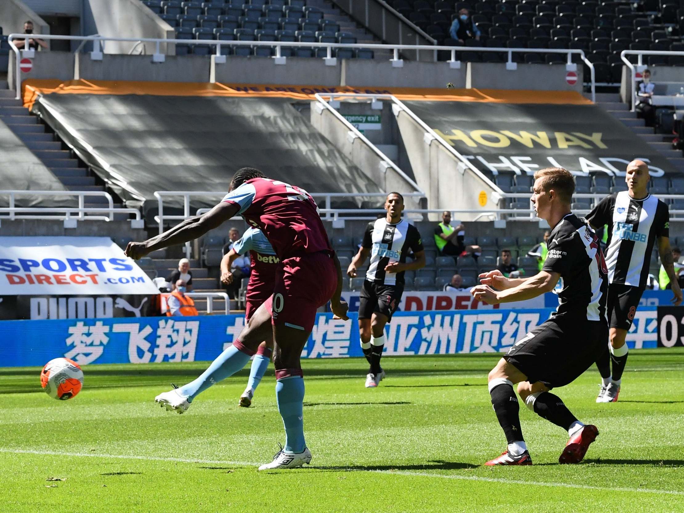 Michail Antonio put the Hammers ahead after just four minutes (Getty)