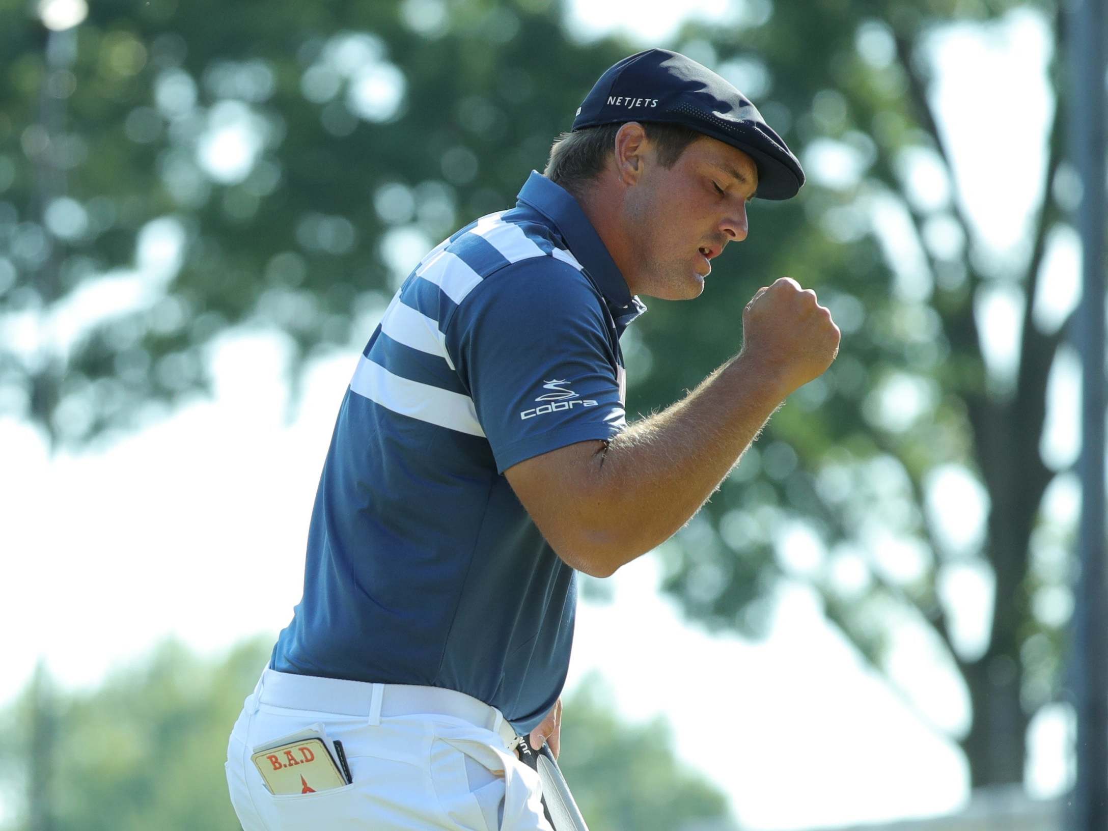 Bryson DeChambeau, pictured on a better day