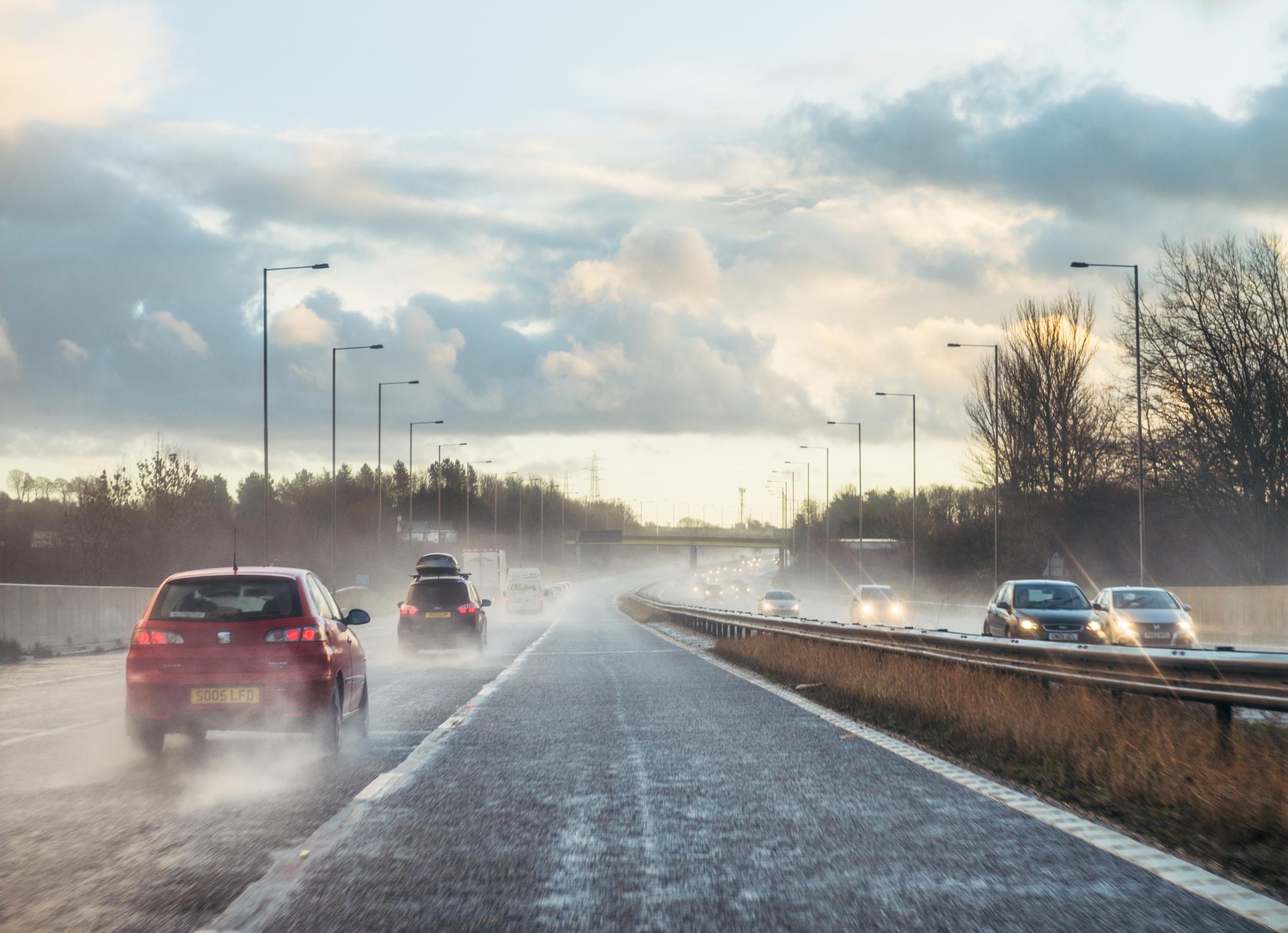 Heavy rain will hit central parts on Tuesday and last through to Thursday